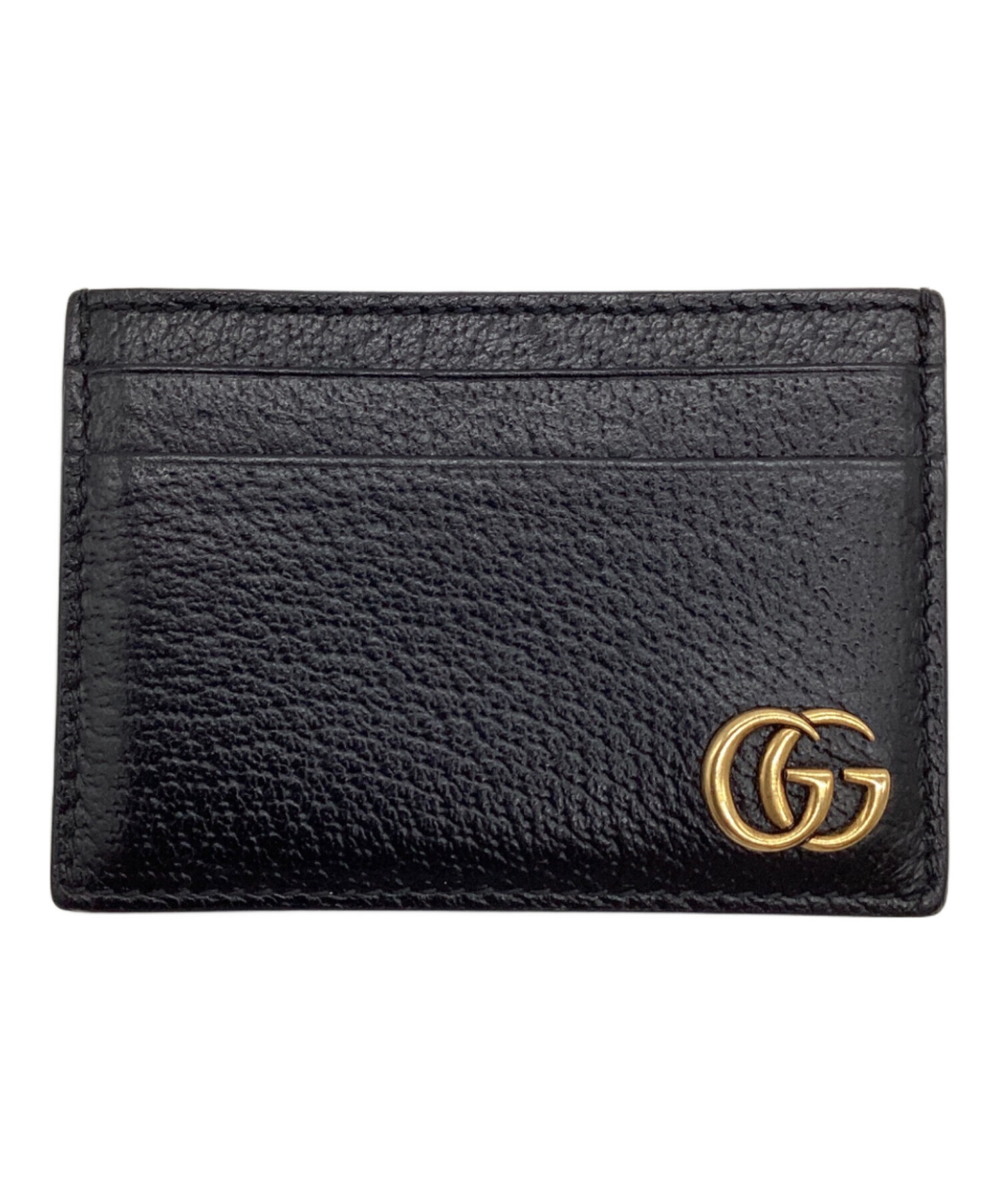 中古・古着通販】GUCCI (グッチ) GG MARMONT(ジージー マーモント）マネークリップ付きカードケース｜ブランド・古着通販  トレファク公式【TREFAC FASHION】スマホサイト