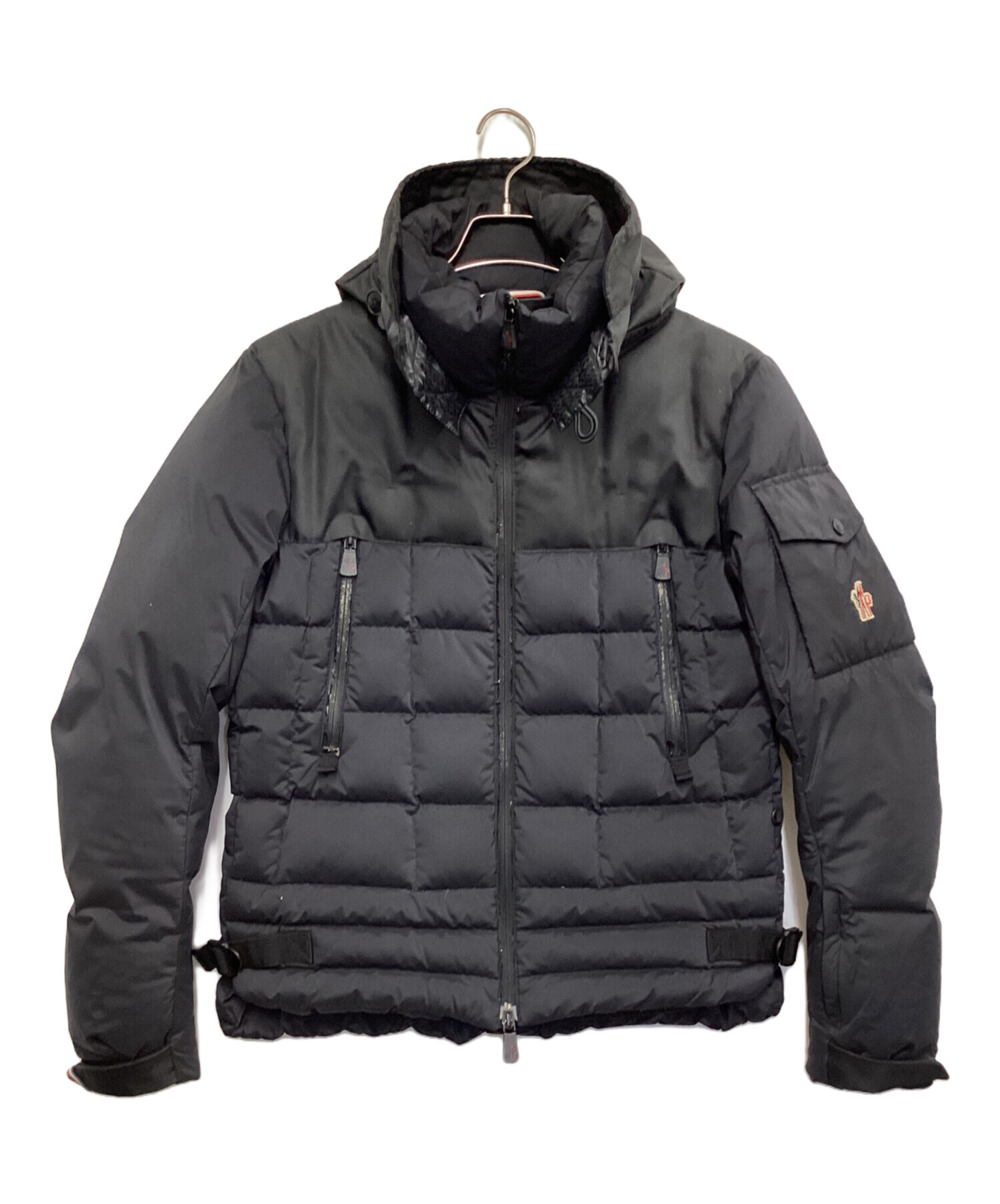 MONCLER GRENOBLE (モンクレール グルノーブル) ダウンジャケット ブラック サイズ:1