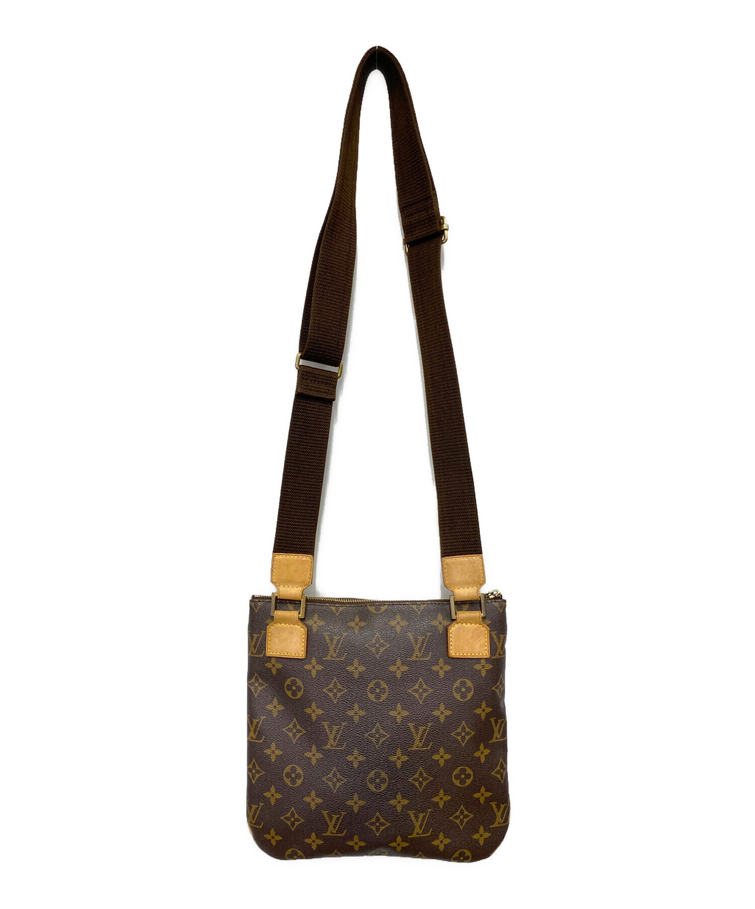 中古・古着通販】LOUIS VUITTON (ルイ ヴィトン) ポシェット・ボスフォール/ショルダーバッグ ベージュ×ブラウン｜ブランド・古着通販  トレファク公式【TREFAC FASHION】スマホサイト