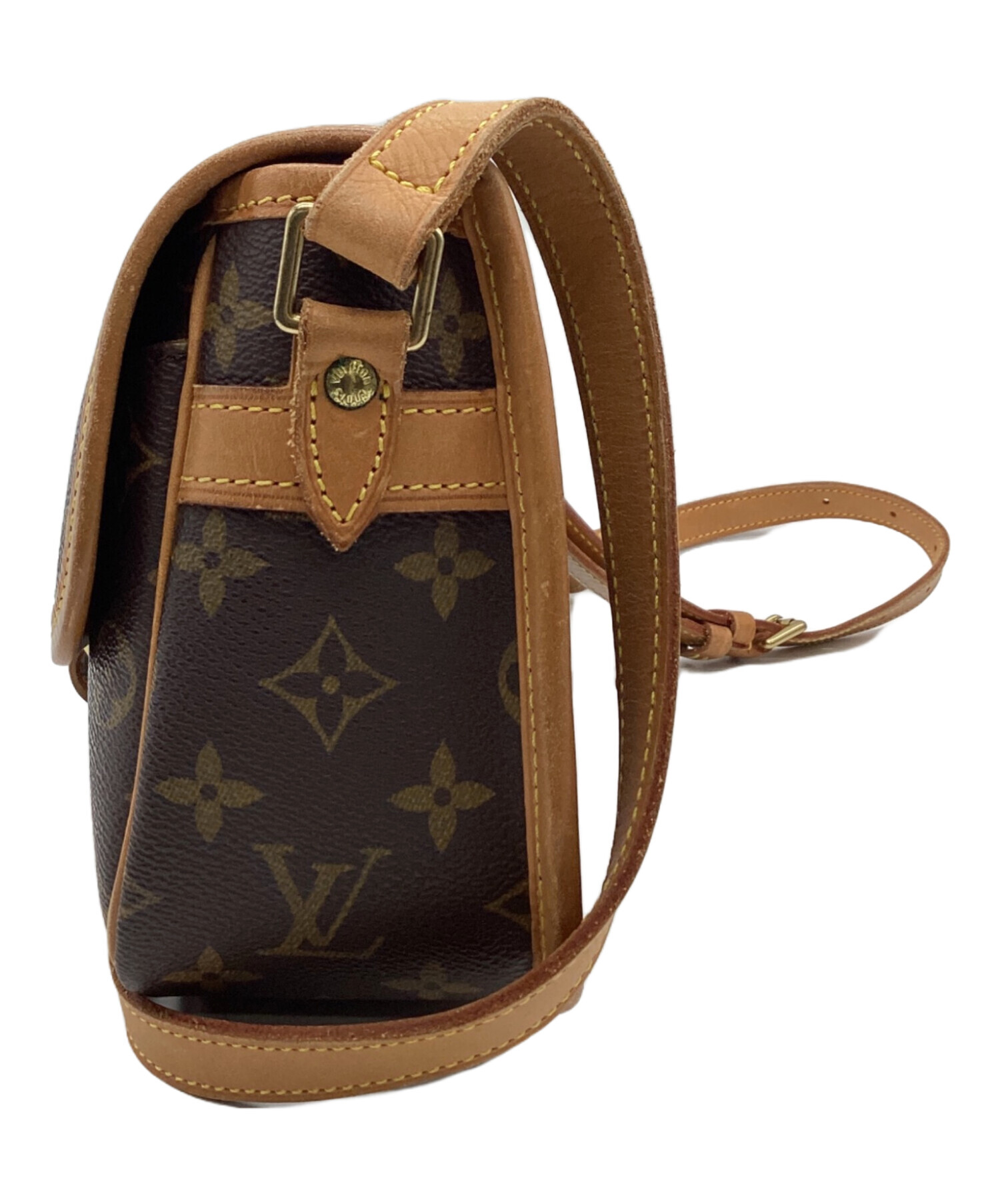 中古・古着通販】LOUIS VUITTON (ルイ ヴィトン) モノグラム ソローニュ ショルダーバッグ ブラウン｜ブランド・古着通販 トレファク公式【TREFAC  FASHION】スマホサイト