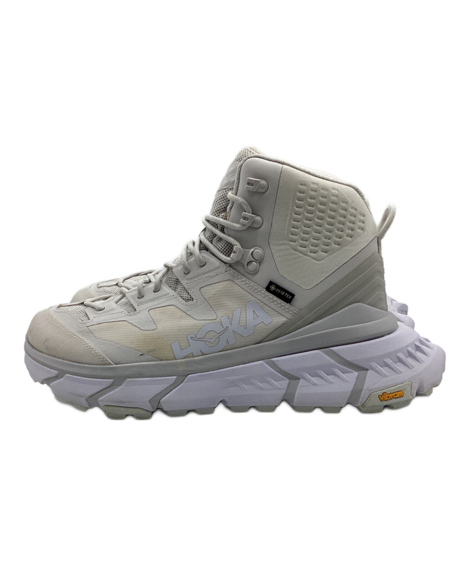 中古・古着通販】HOKAONEONE (ホカオネオネ) TENNINE Hike GTX（テンナイン ハイク ゴアテックス） ホワイト  サイズ:27cm｜ブランド・古着通販 トレファク公式【TREFAC FASHION】スマホサイト