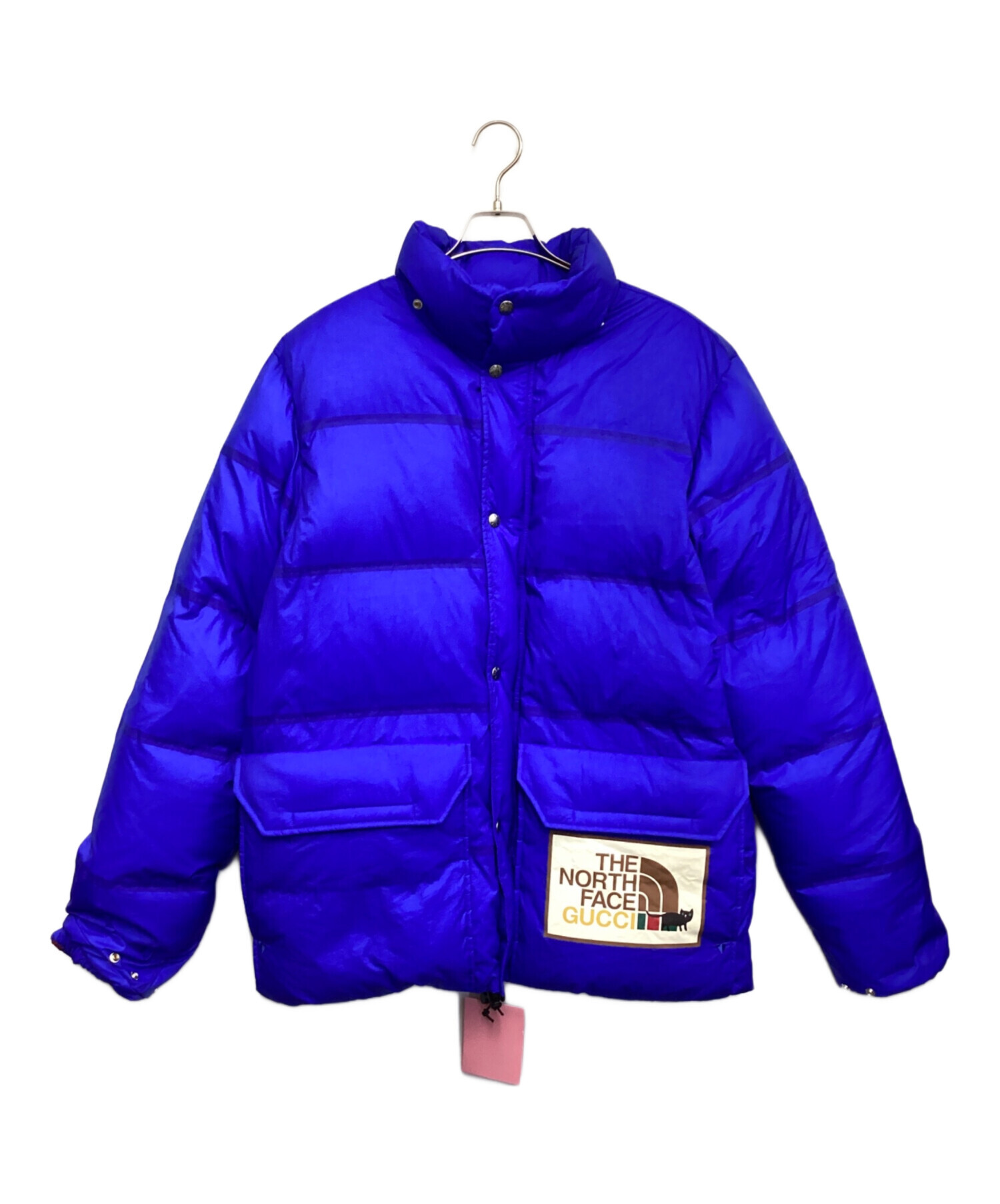 中古・古着通販】THE NORTH FACE (ザ ノース フェイス) GUCCI (グッチ) ダウンジャケット ブルー サイズ:M（175/96A)｜ブランド・古着通販  トレファク公式【TREFAC FASHION】スマホサイト