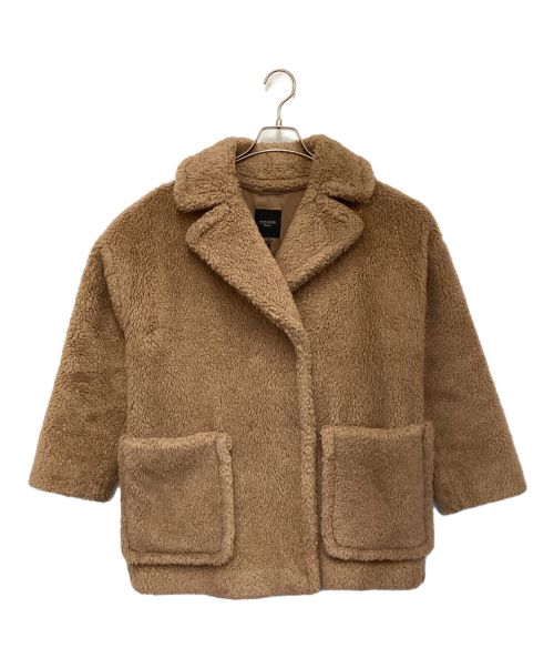 中古・古着通販】WEEKEND Max Mara (ウィークエンド マックスマーラ) テディベア コート ブラウン サイズ:36｜ブランド・古着通販  トレファク公式【TREFAC FASHION】スマホサイト