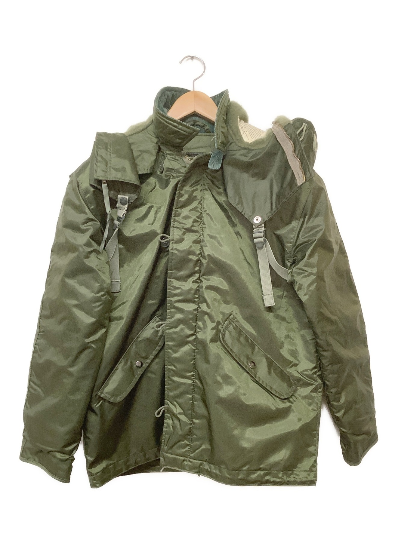 ALPHA INDUSTRIES, INC. (アルファ インダストリーズ) US.ARMYジャケット グリーン サイズ:MEDIUM