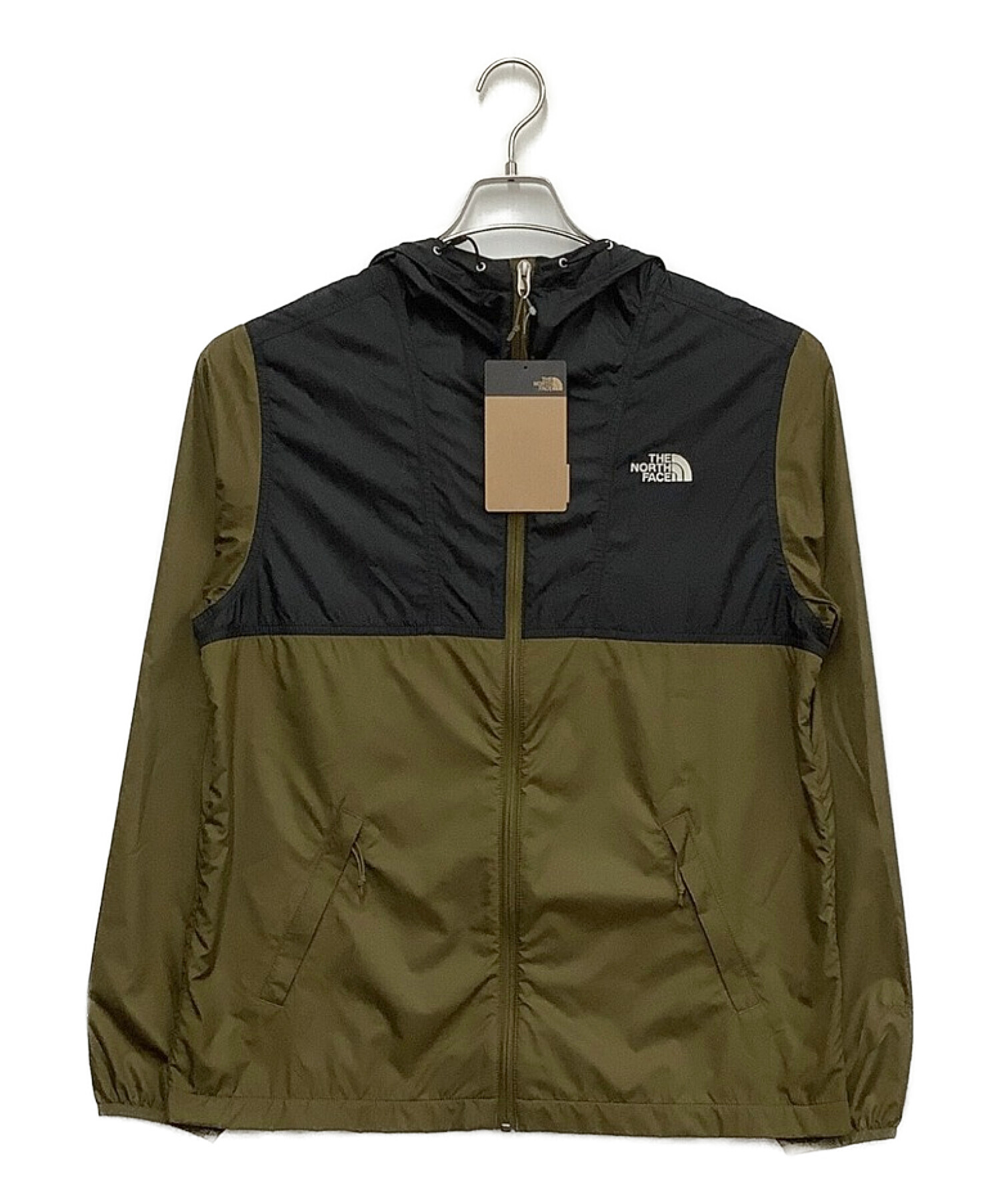 THE NORTH FACE (ザ ノース フェイス) サイクロンジャケット ブラック×カーキ サイズ:M 未使用品