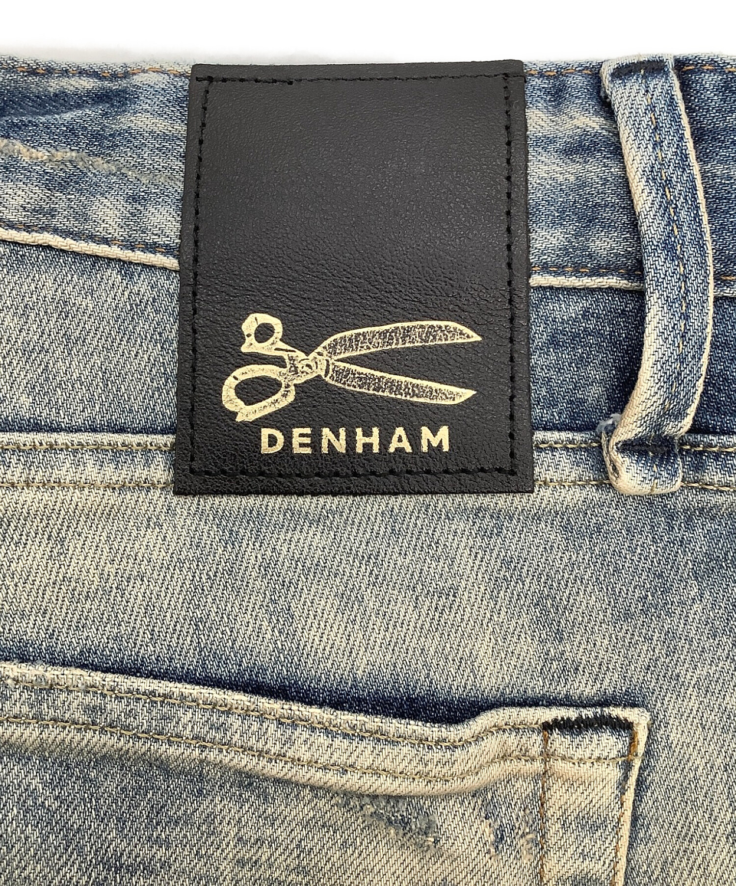 中古・古着通販】Denham (デンハム) デニムパンツ インディゴ サイズ