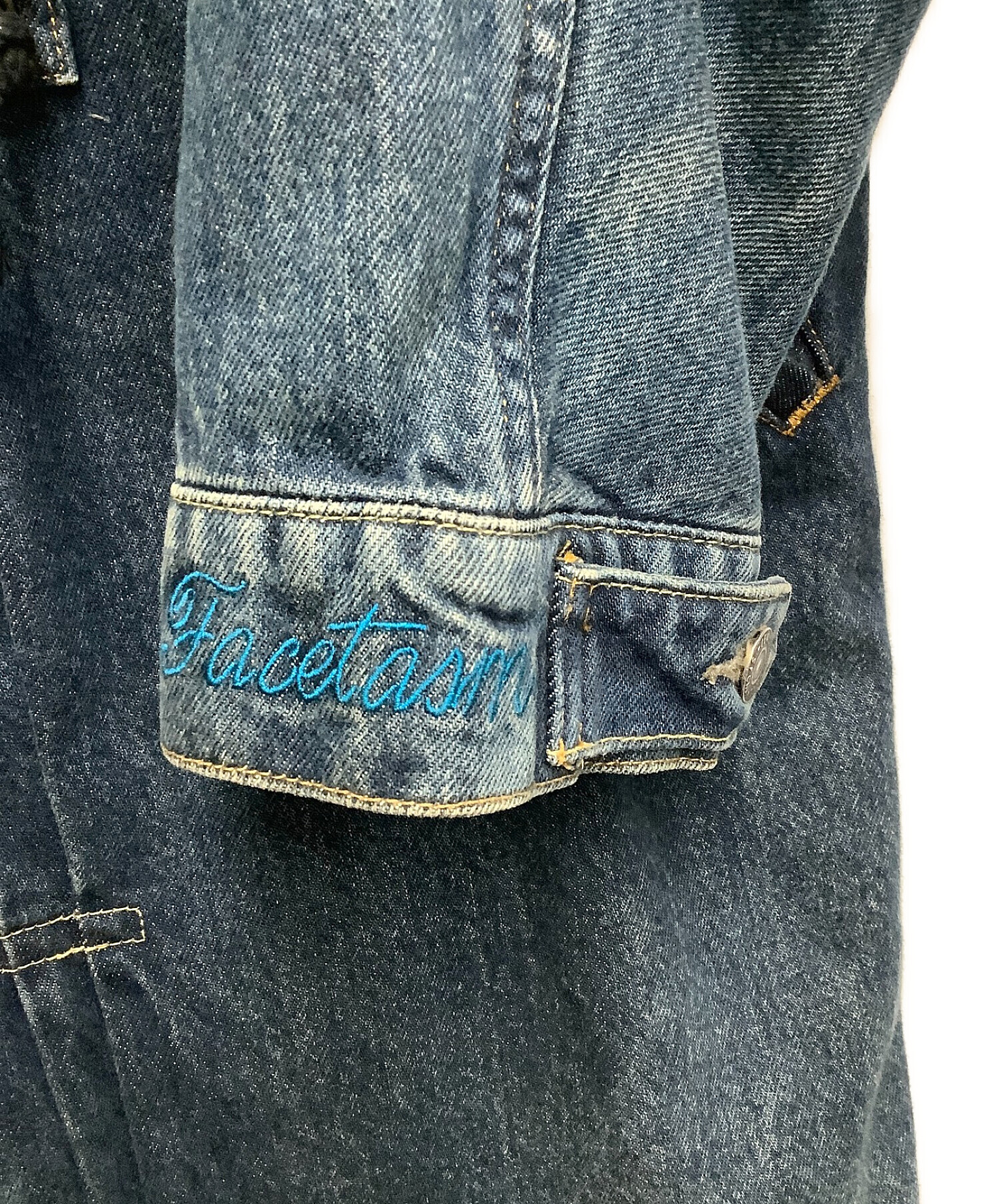 LEVI'S×FACETASM (リーバイス×ファセッタズム) M65ジャケット ブルー サイズ:M