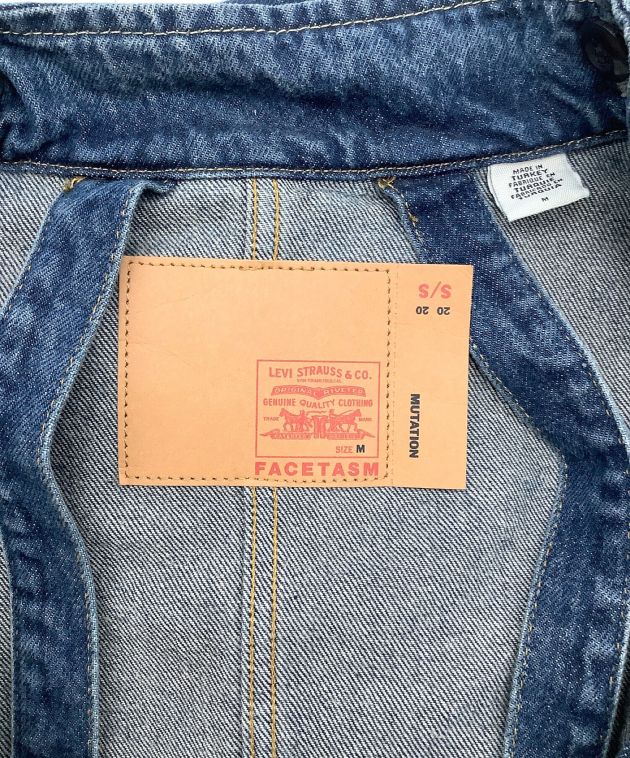 LEVI'S×FACETASM (リーバイス×ファセッタズム) M65ジャケット ブルー サイズ:M