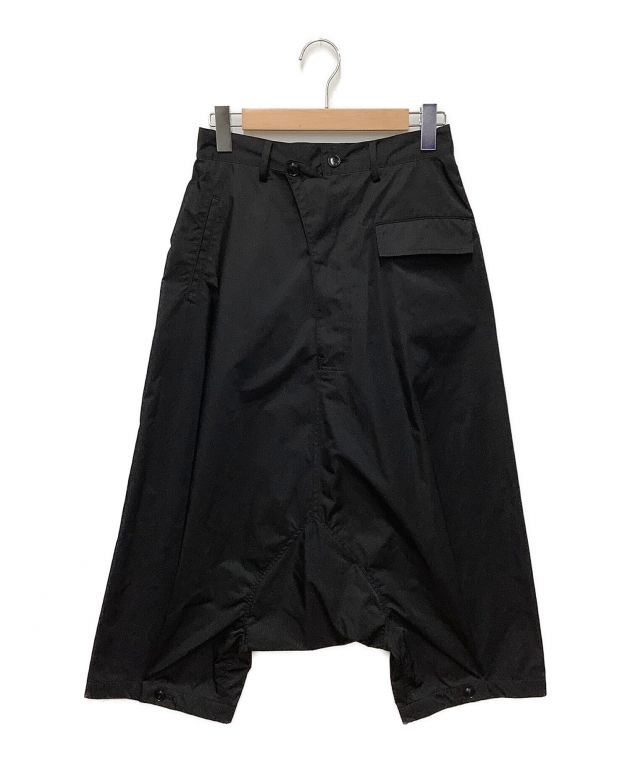 中古・古着通販】YOHJI YAMAMOTO (ヨウジヤマモト) ガセットサルエルパンツ ブラック サイズ:2｜ブランド・古着通販  トレファク公式【TREFAC FASHION】スマホサイト