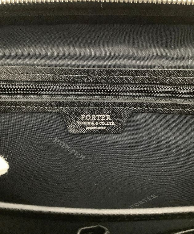 中古・古着通販】PORTER (ポーター) 2WAYショルダーバッグ ブラック 未 