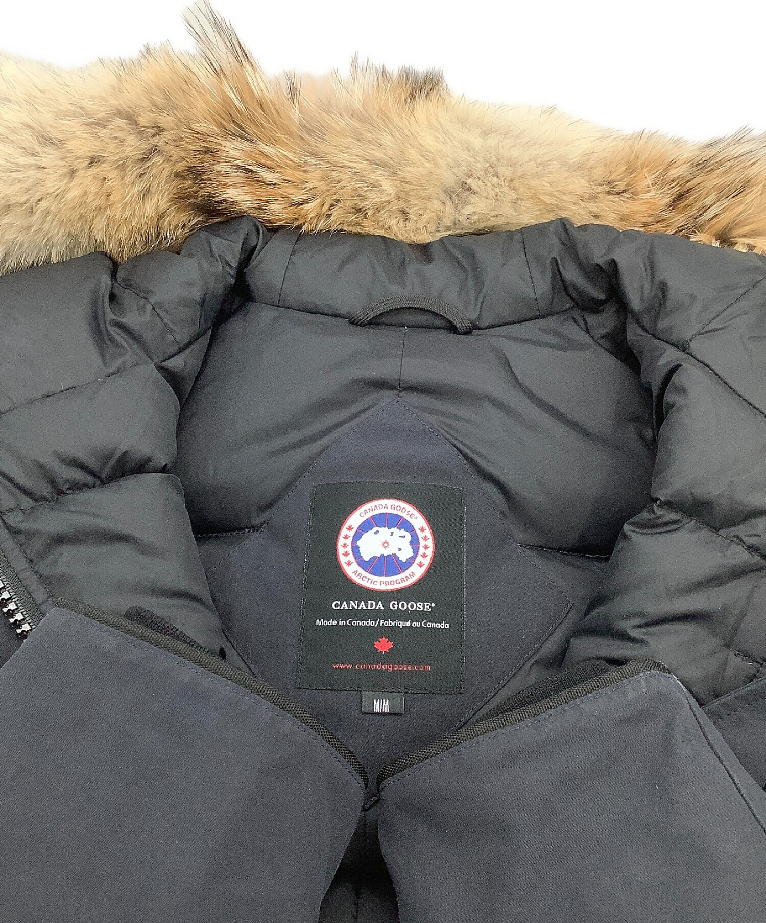 中古・古着通販】CANADA GOOSE (カナダグース) ダウンコート ブラック サイズ:M｜ブランド・古着通販 トレファク公式【TREFAC  FASHION】スマホサイト