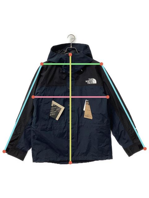 【中古・古着通販】THE NORTH FACE (ザ ノース フェイス) マウンテンパーカー ダークネイビー×ブラック サイズ:S｜ブランド・古着通販  トレファク公式【TREFAC FASHION】スマホサイト