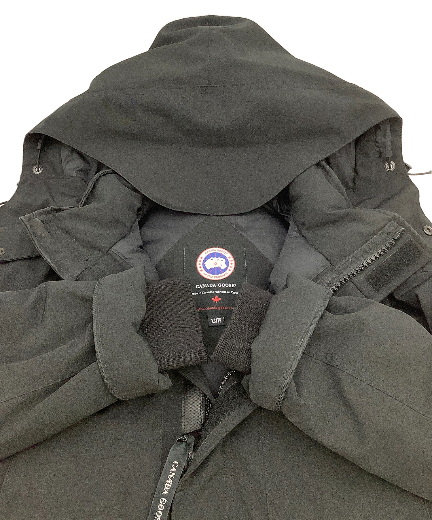 CANADA GOOSE (カナダグース) カムループスダウンジャケット ブラック サイズ:XS