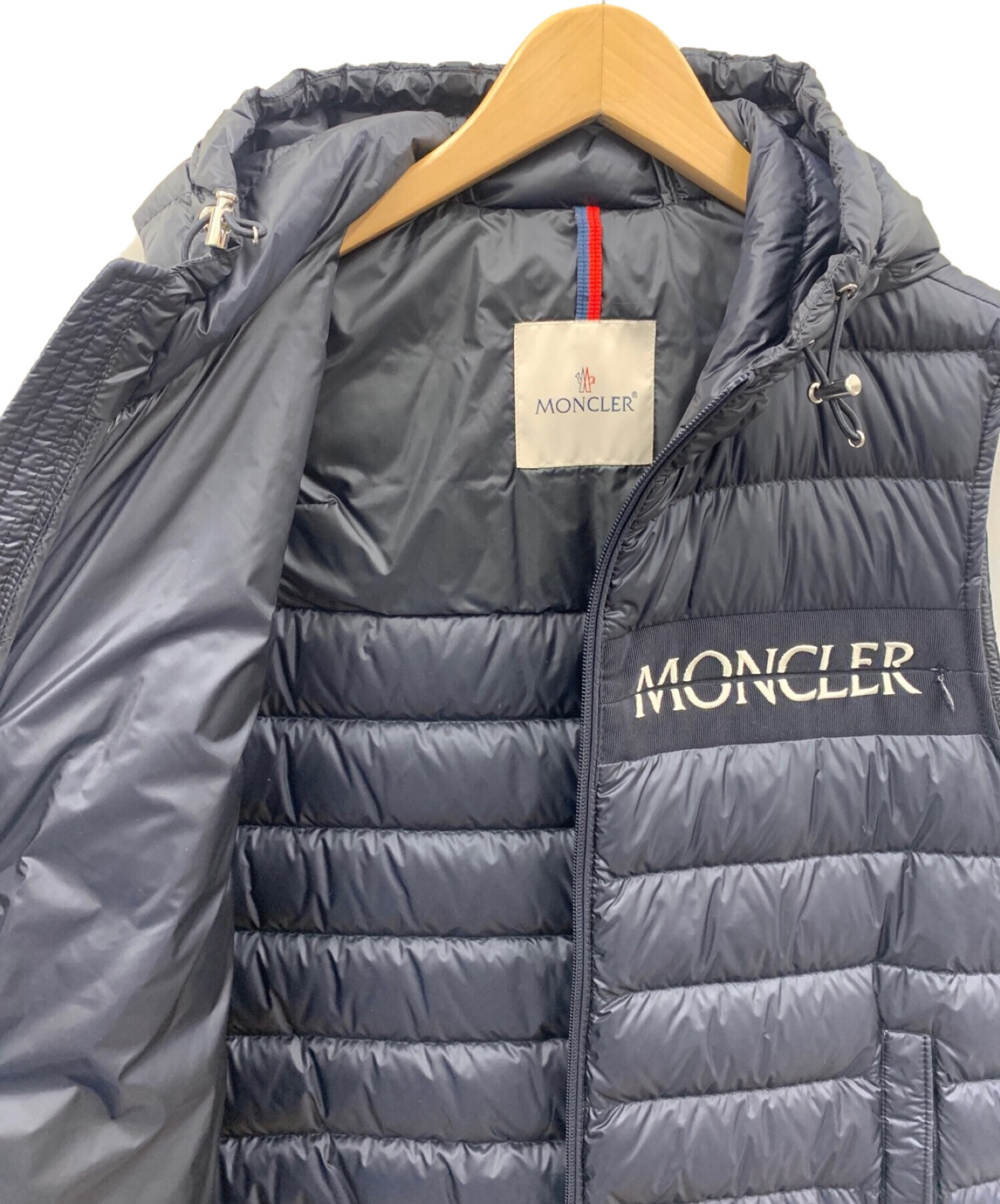 MONCLER (モンクレール) ダウンベスト ネイビー サイズ:S