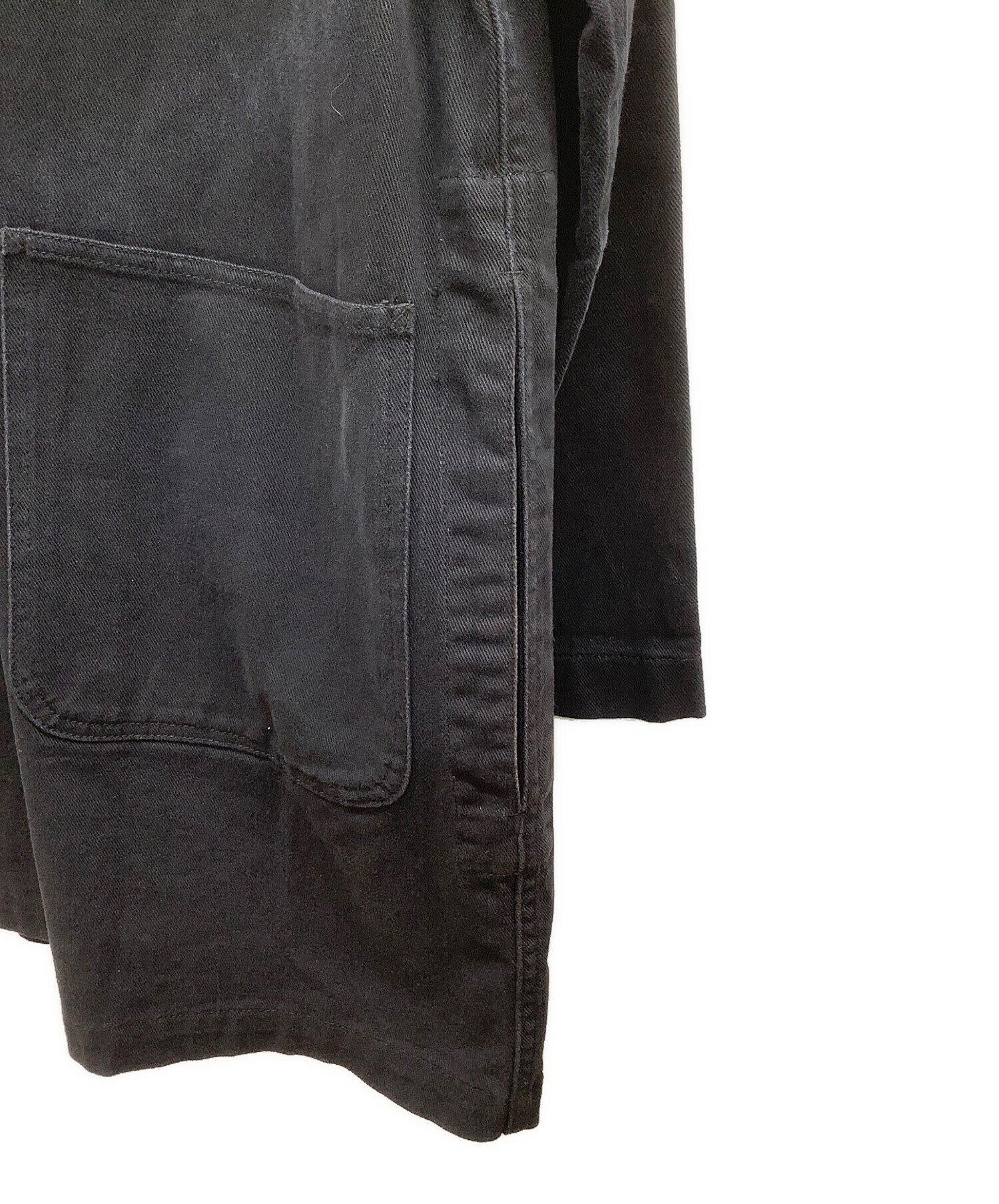 Engineered Garments (エンジニアドガーメンツ) ショップコート ブラック サイズ:Ｍ