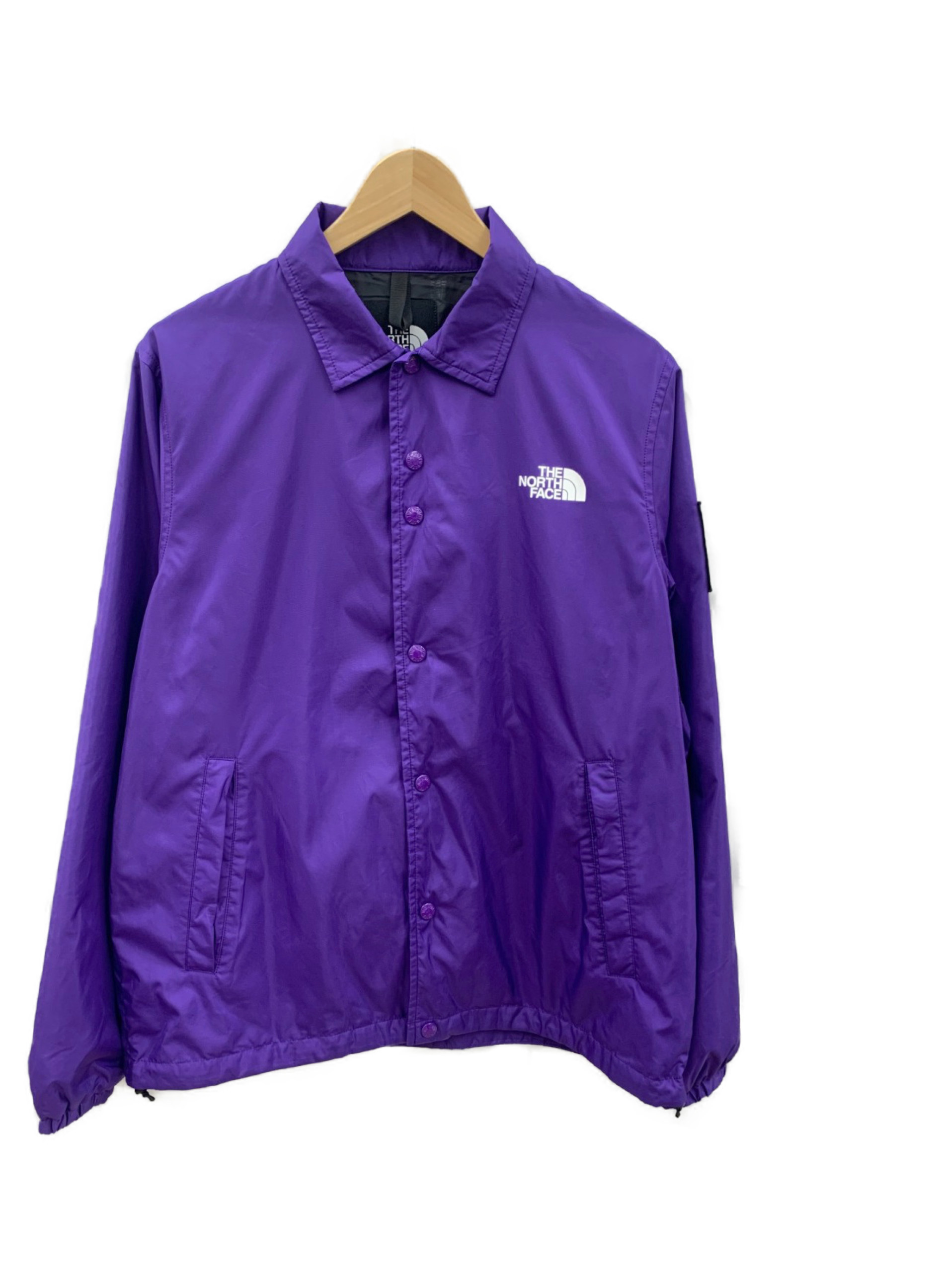 THE NORTH FACE (ザ ノース フェイス) コーチジャケット パープル サイズ:M