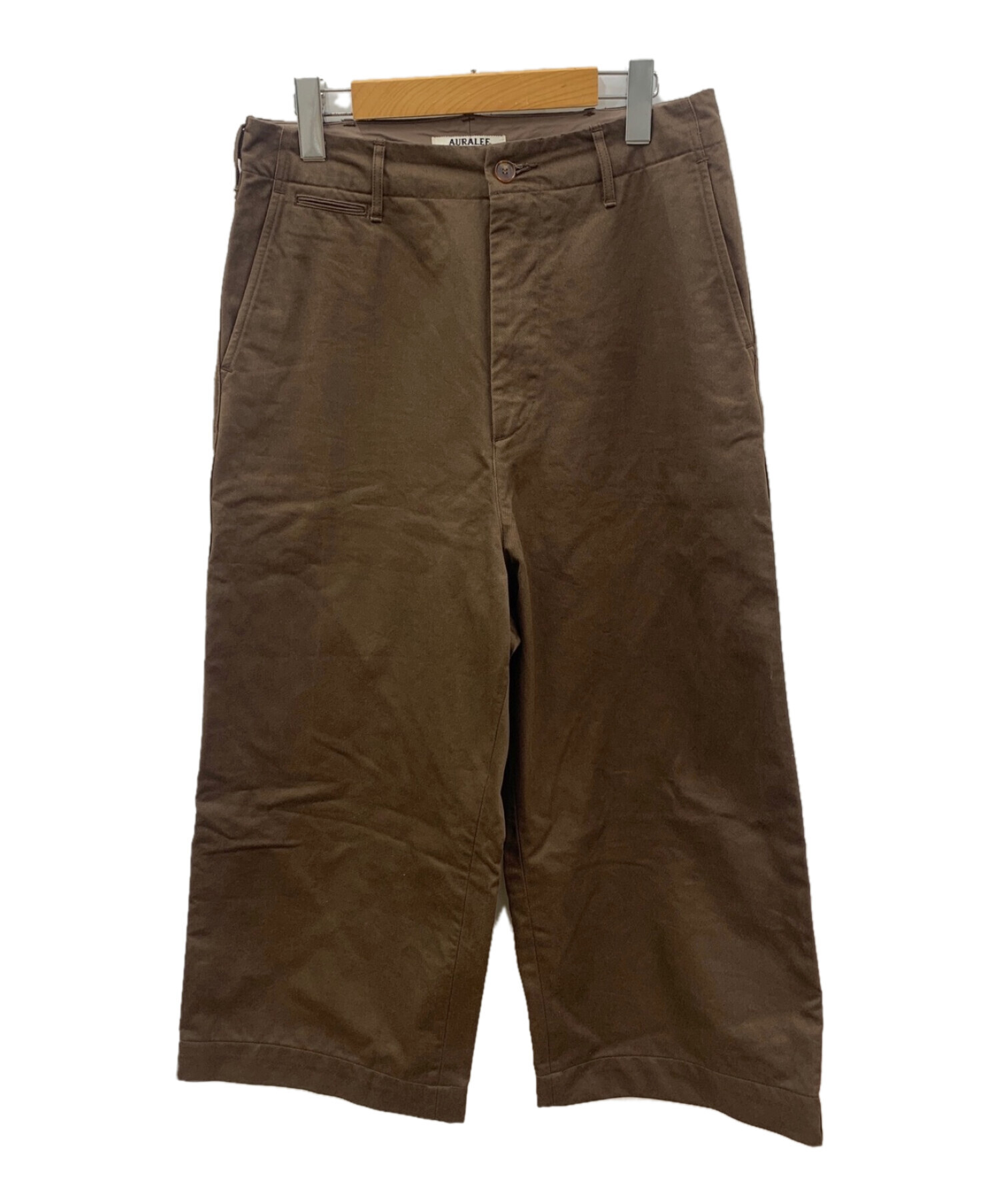 ショートパンツAURALEE wide chino shorts corduroy - ショートパンツ