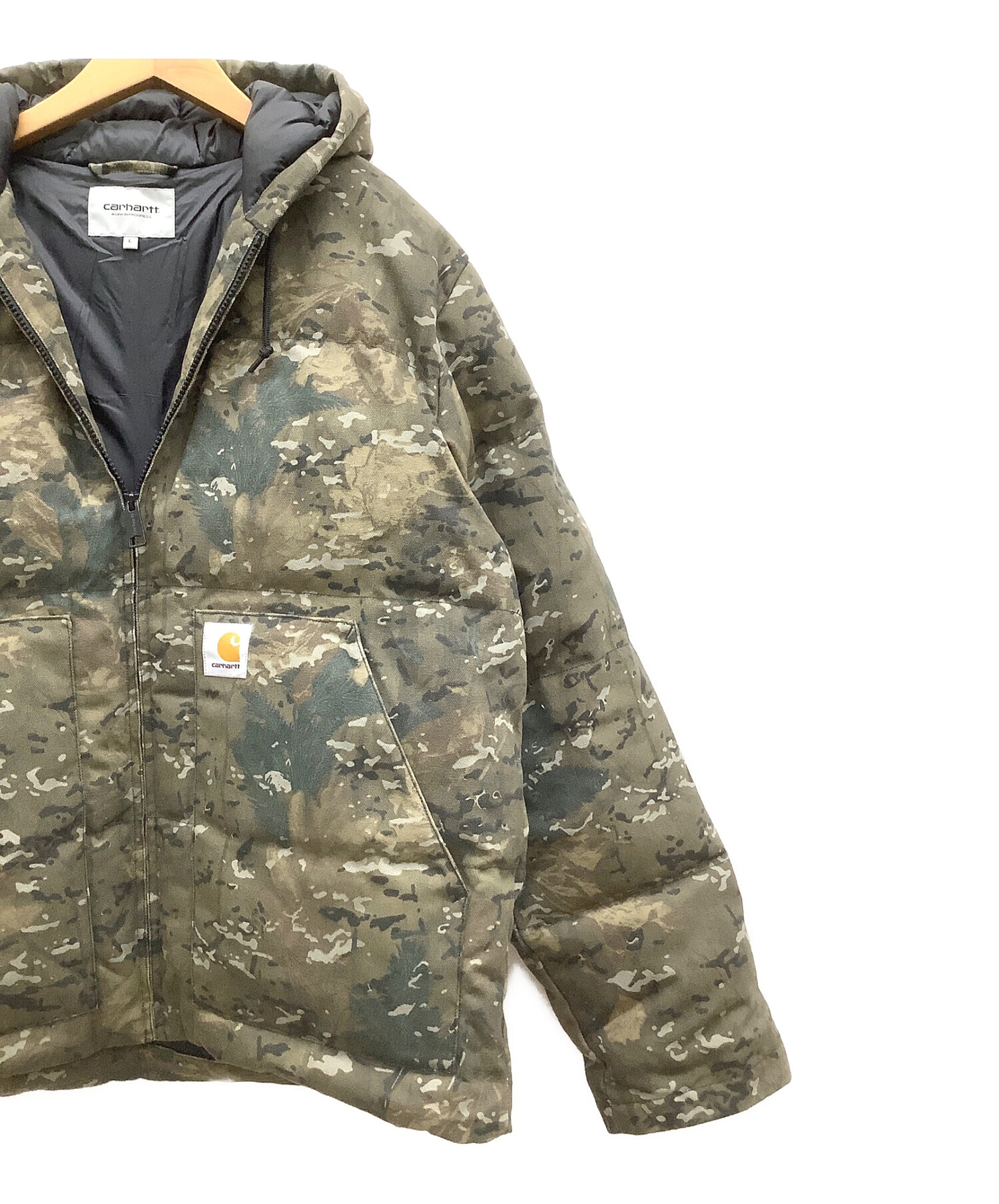 中古・古着通販】CarHartt (カーハート) 中綿ジャケット カーキ サイズ