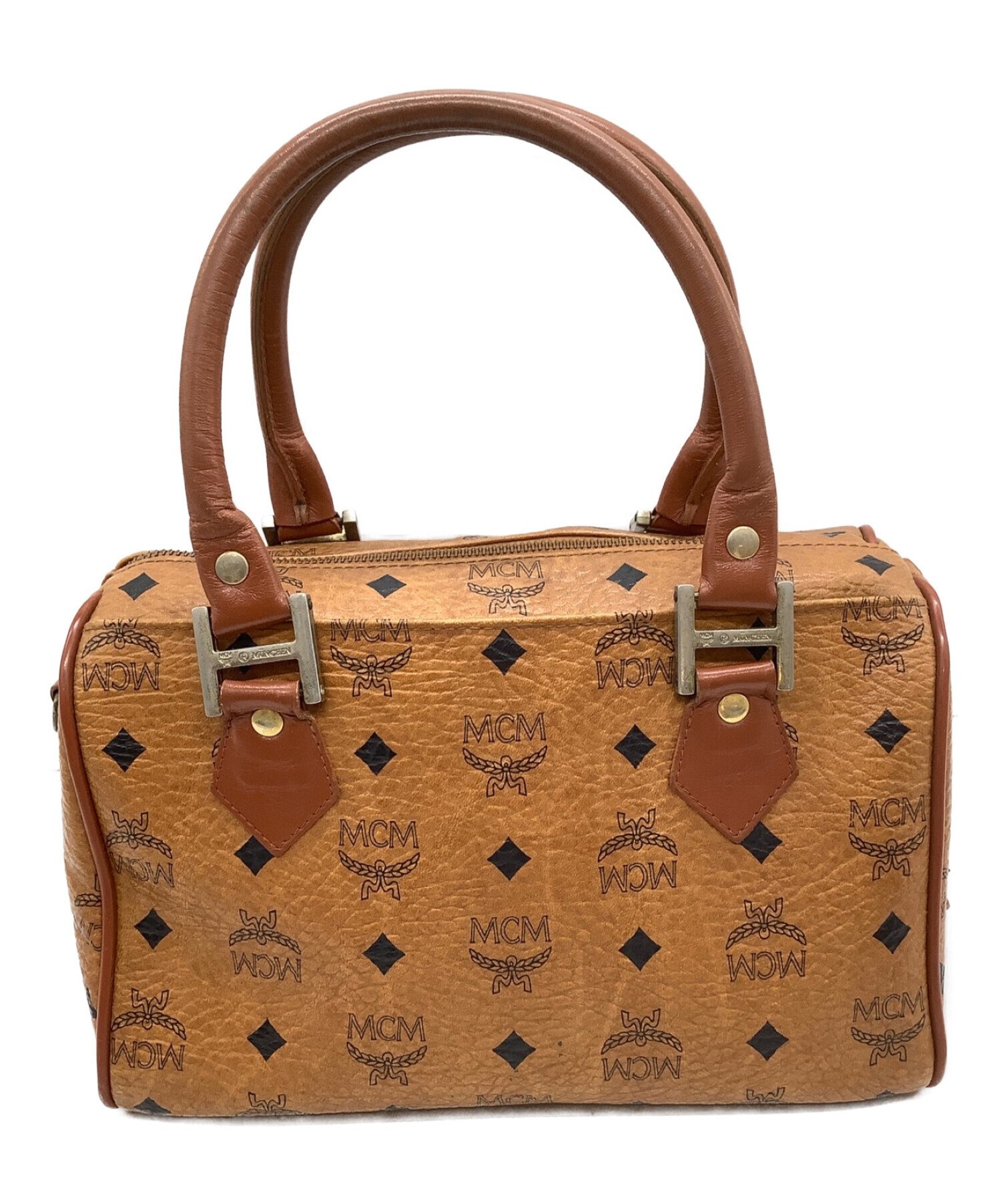 【中古・古着通販】MCM (エムシーエム) ハンドバッグ サイズ