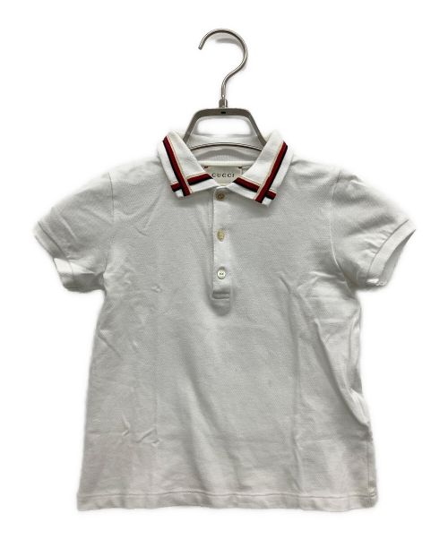 中古・古着通販】GUCCI (グッチ) ポロシャツ ホワイト サイズ:36m
