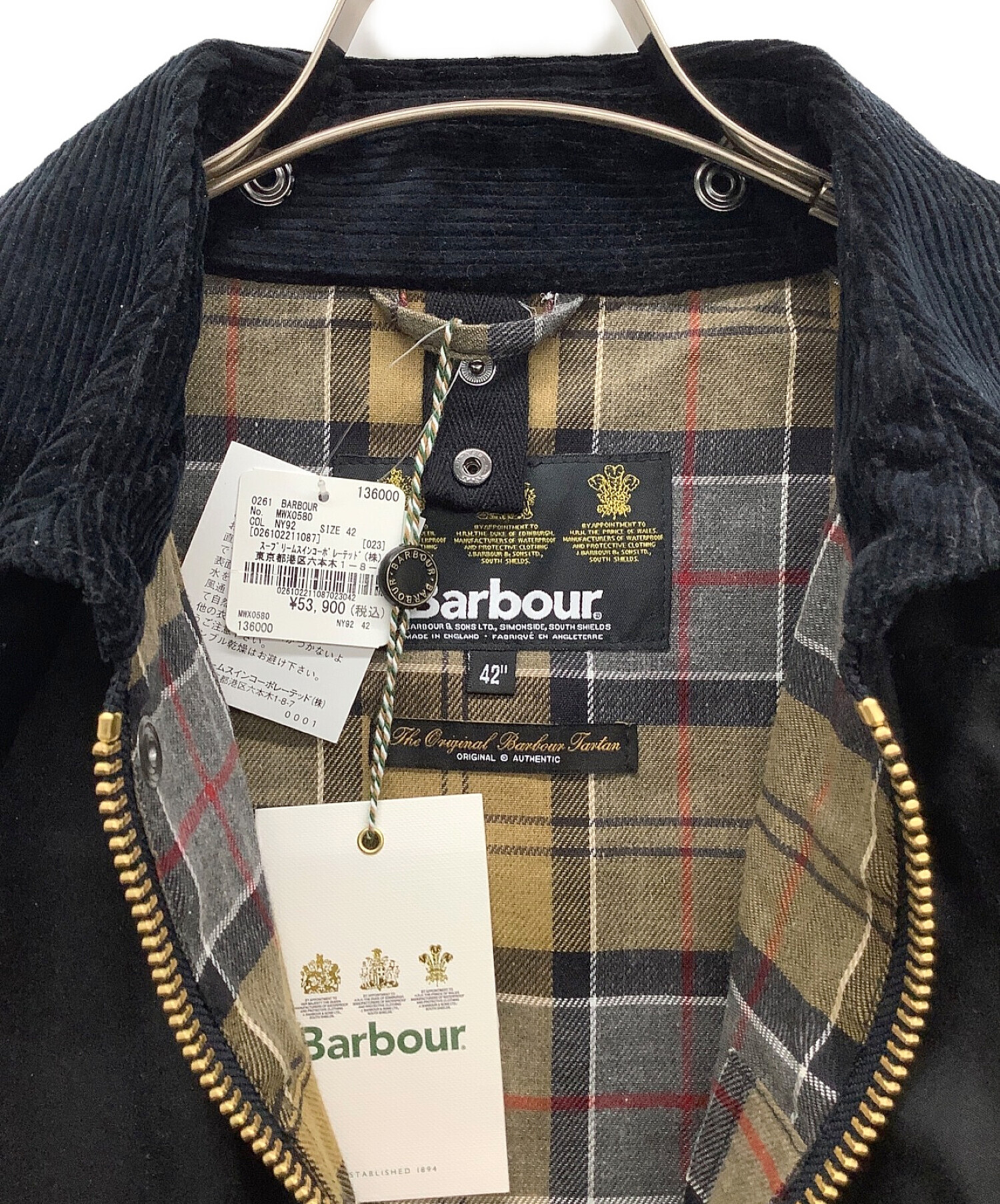 中古・古着通販】Barbour (バブアー) オイルドコットンジャケット