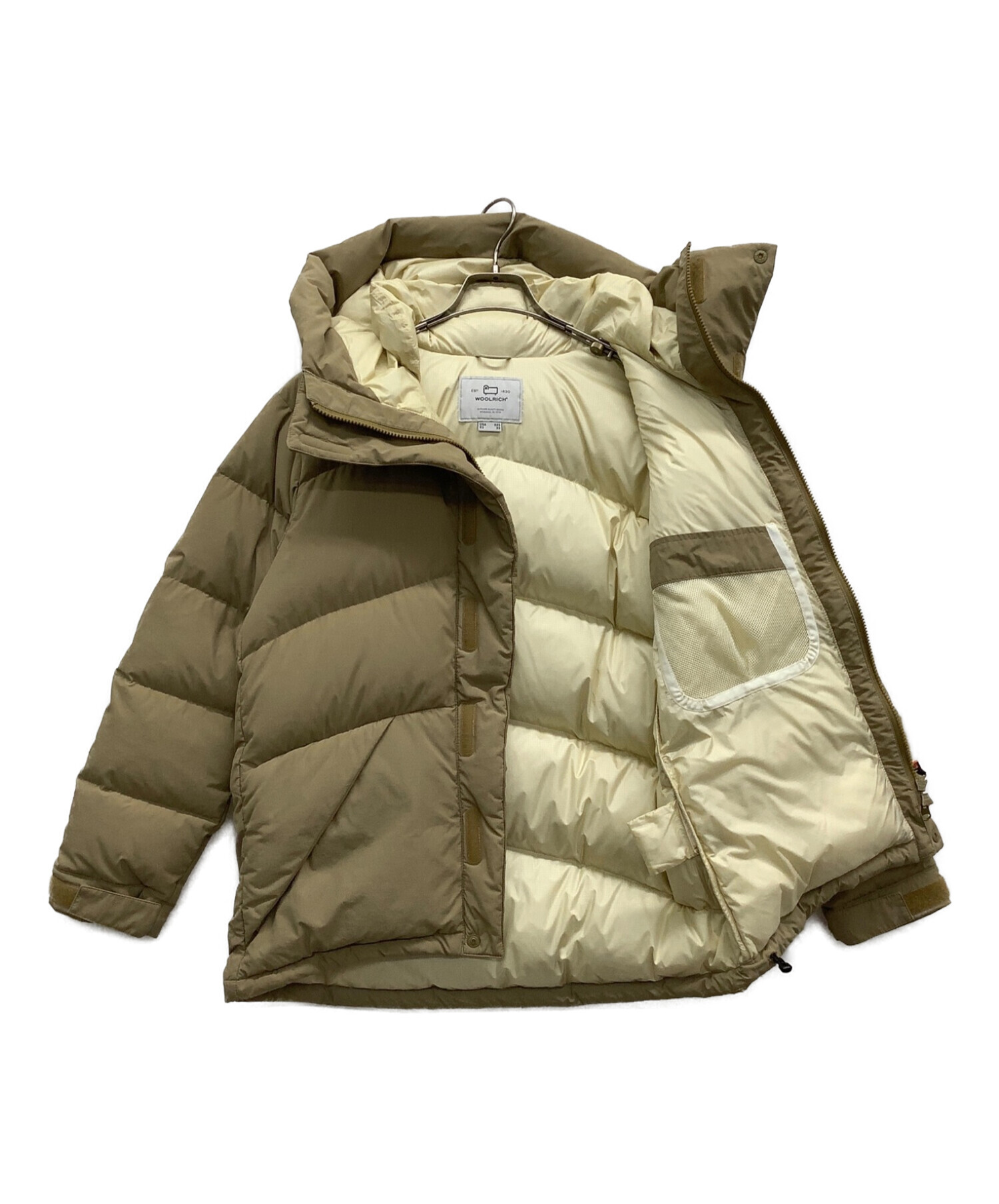 WOOLRICH (ウールリッチ) グレイロックダウンジャケット ベージュ サイズ:XS