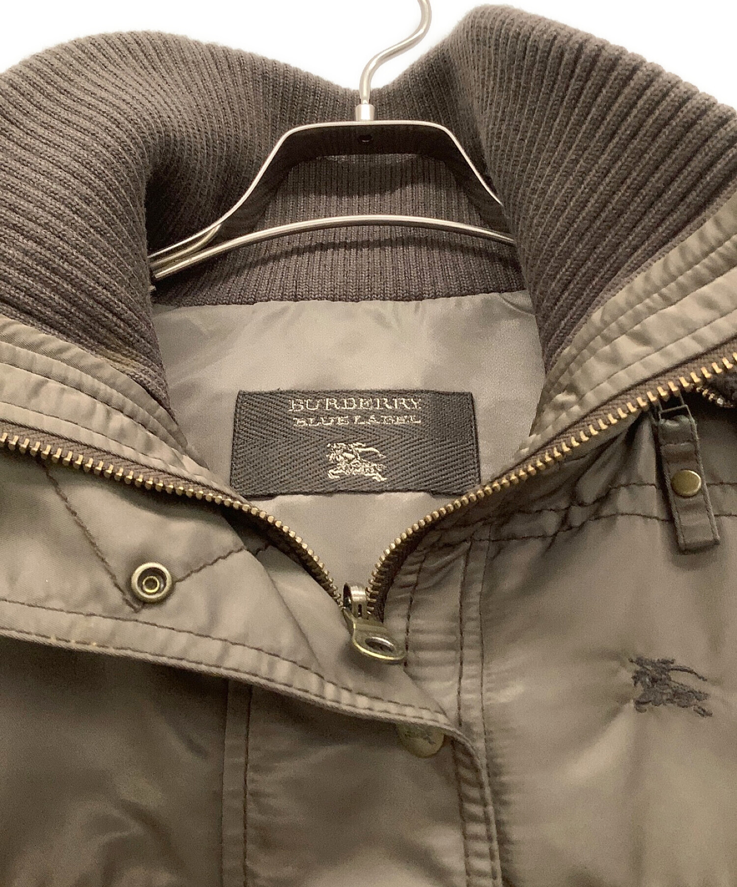 中古・古着通販】BURBERRY BLUE LABEL (バーバリーブルーレーベル) リバーシブルジャケット オリーブ サイズ:S｜ブランド・古着通販  トレファク公式【TREFAC FASHION】スマホサイト