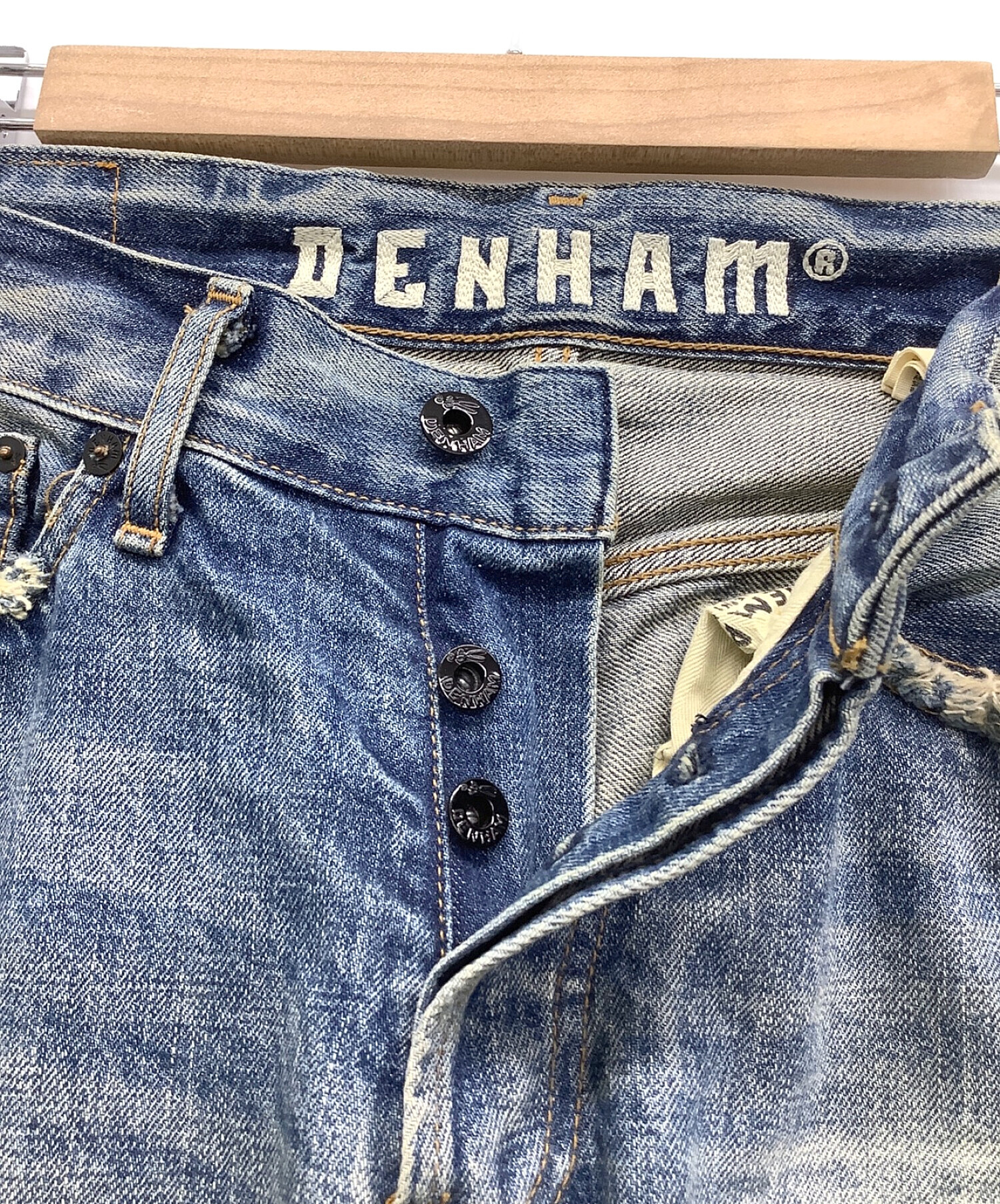 中古・古着通販】Denham (デンハム) デニムパンツ インディゴ サイズ