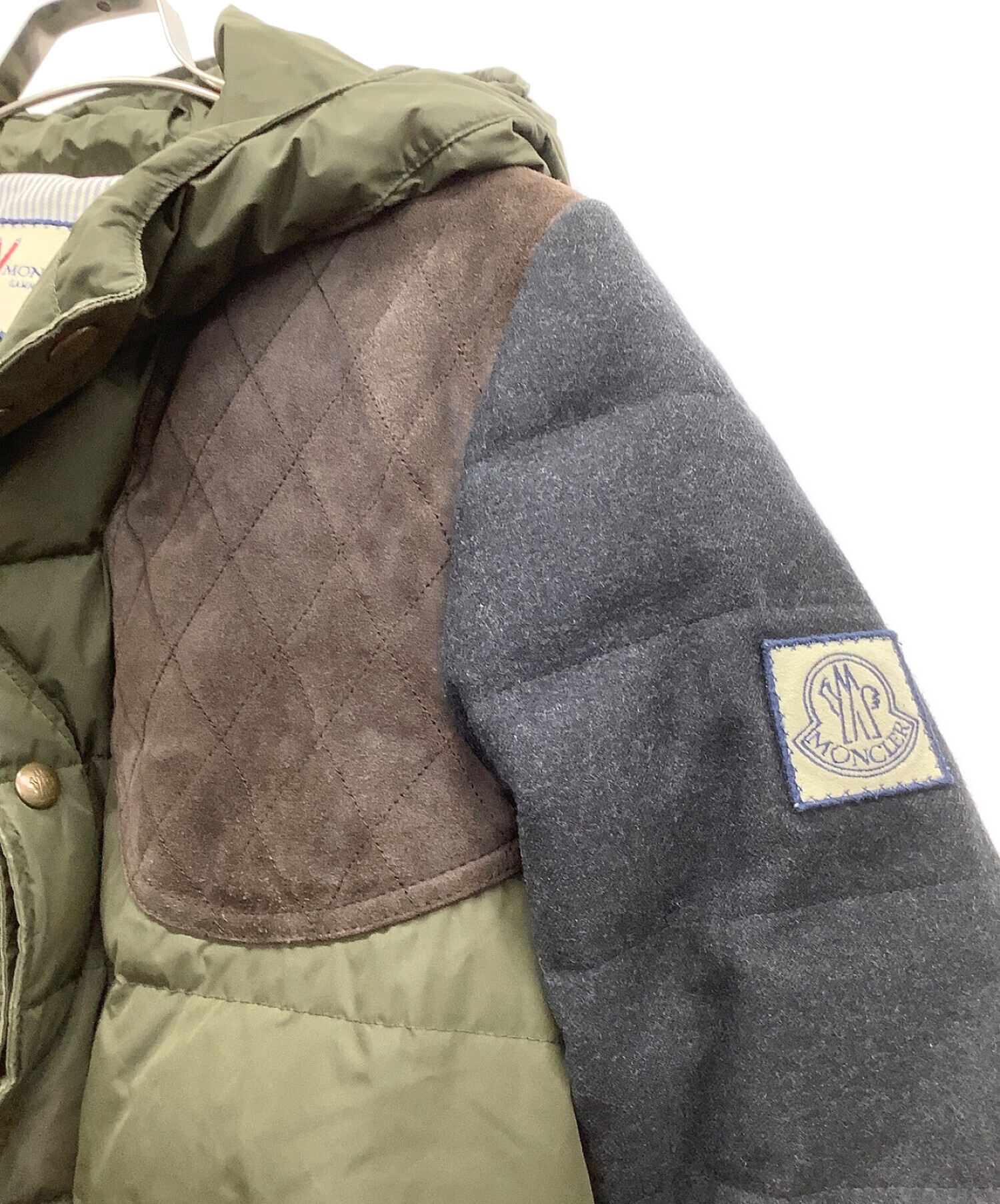 中古・古着通販】MONCLER (モンクレール) ガムブルーダウンジャケット