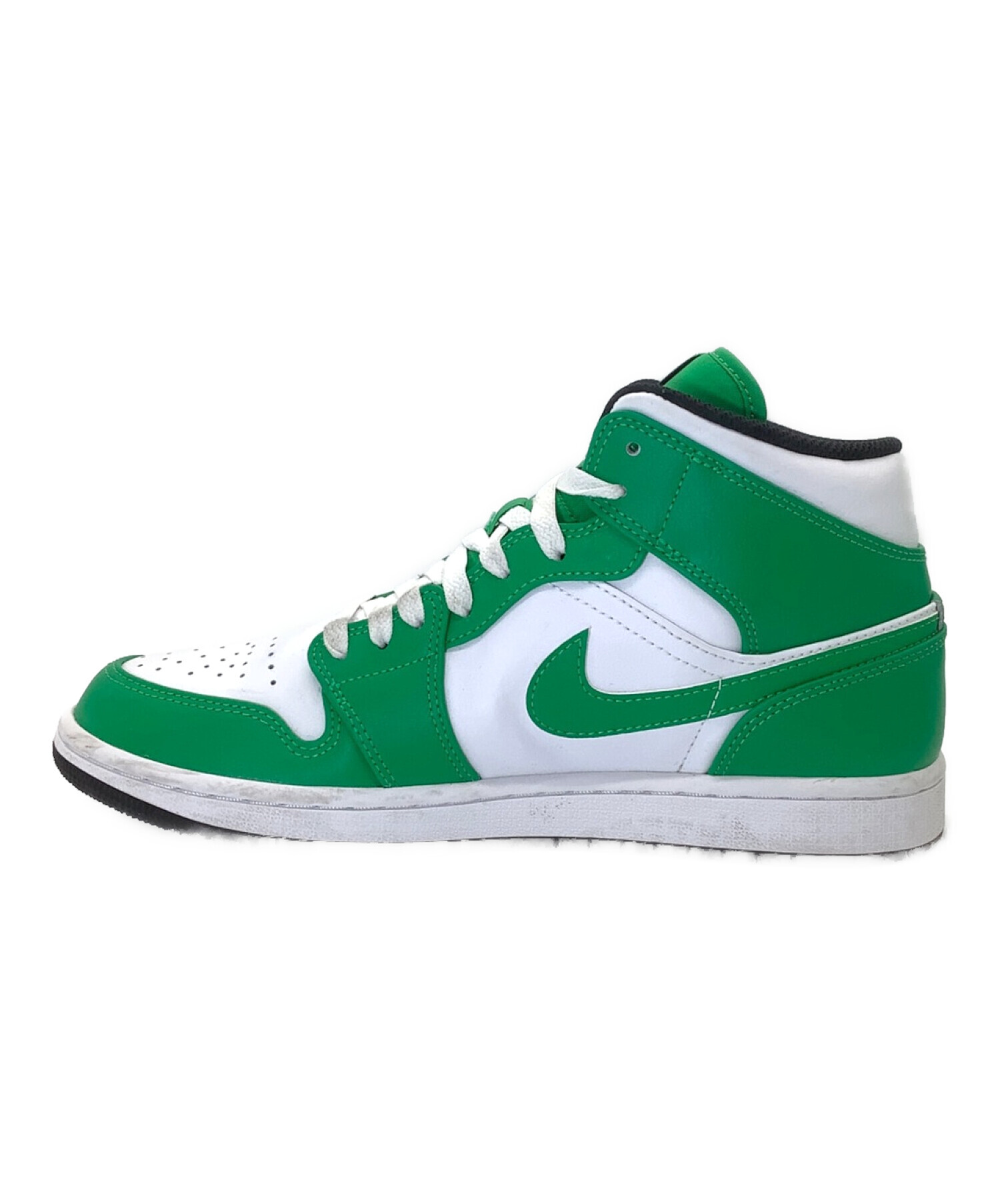 中古・古着通販】NIKE (ナイキ) Air Jordan 1 Mid Lucky Green