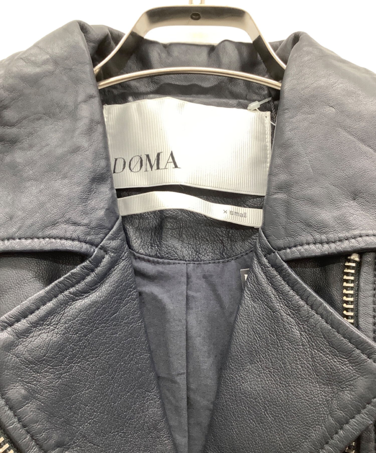 DOMA♡本革2wayレザーライダースジャケット 人気ショップ - ジャケット 