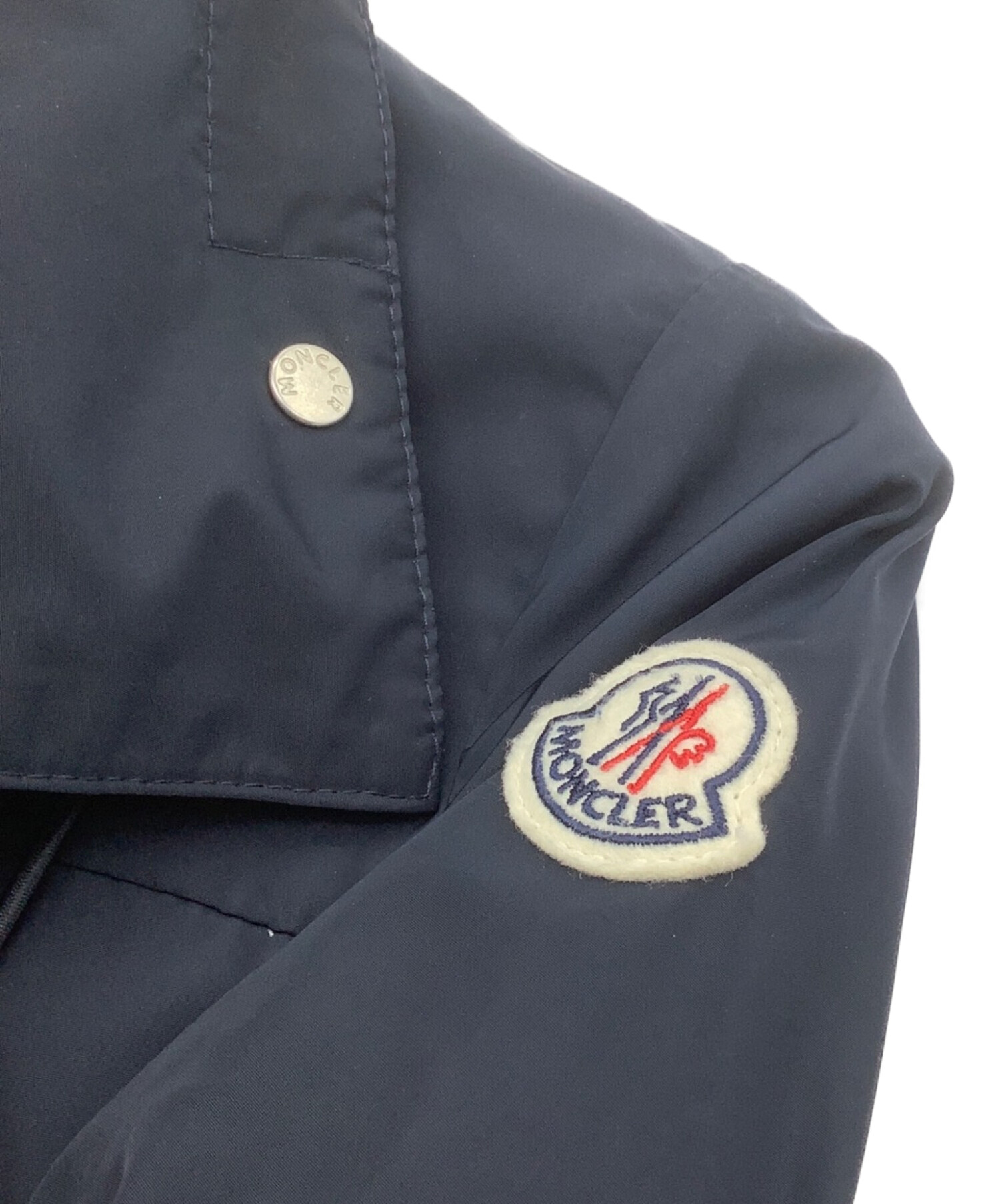 中古・古着通販】MONCLER (モンクレール) ナイロンコート ネイビー