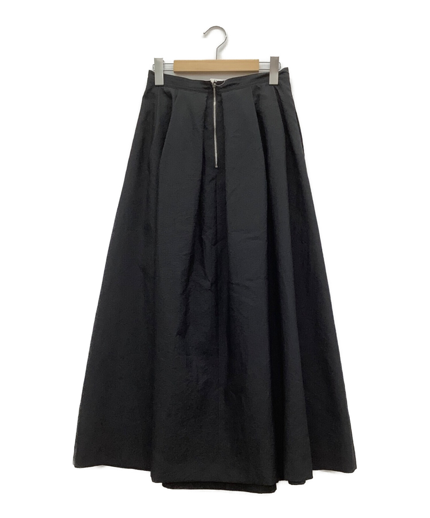 Spick and Span (スピックアンドスパン) ツイルボリュームスカート ブラック サイズ:36 未使用品