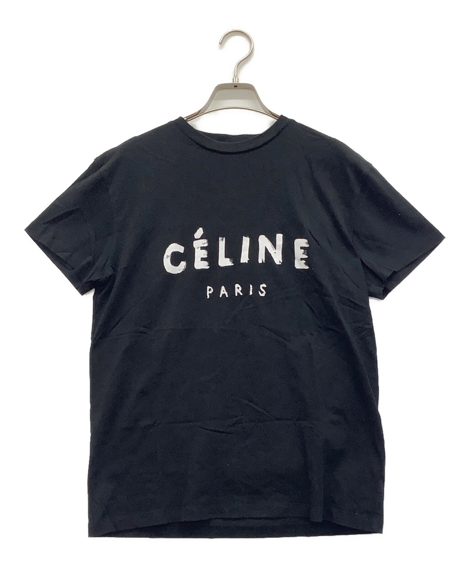 CELINEセリーヌ Tシャツ ブラック - トップス