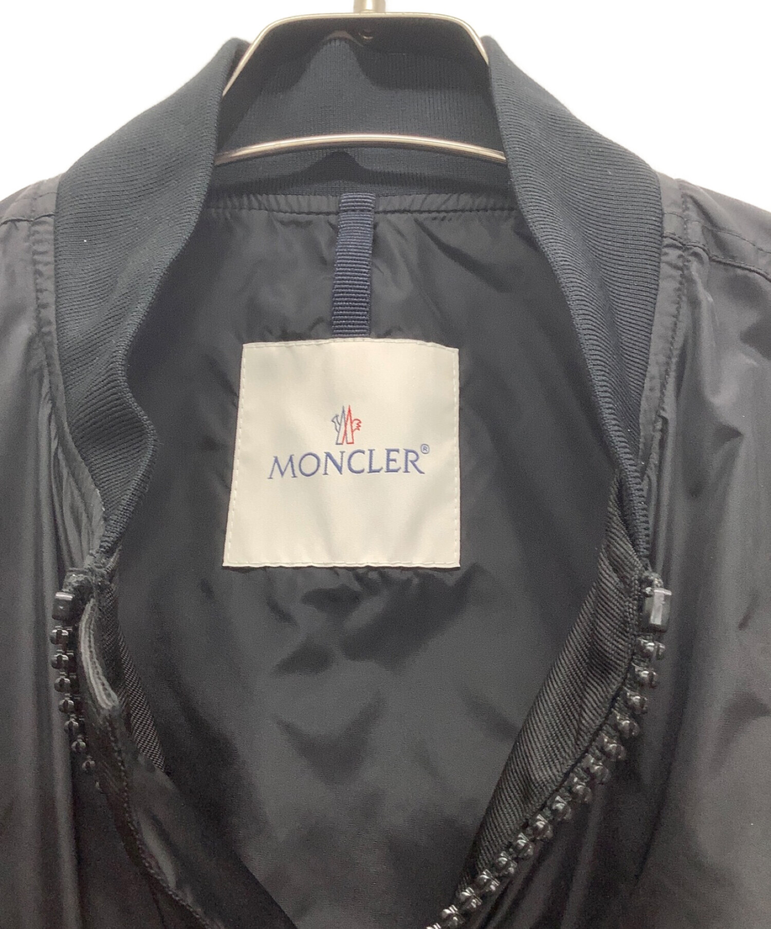 MONCLER (モンクレール) TIMOTHE MA-1ジャケット ブラック サイズ:3