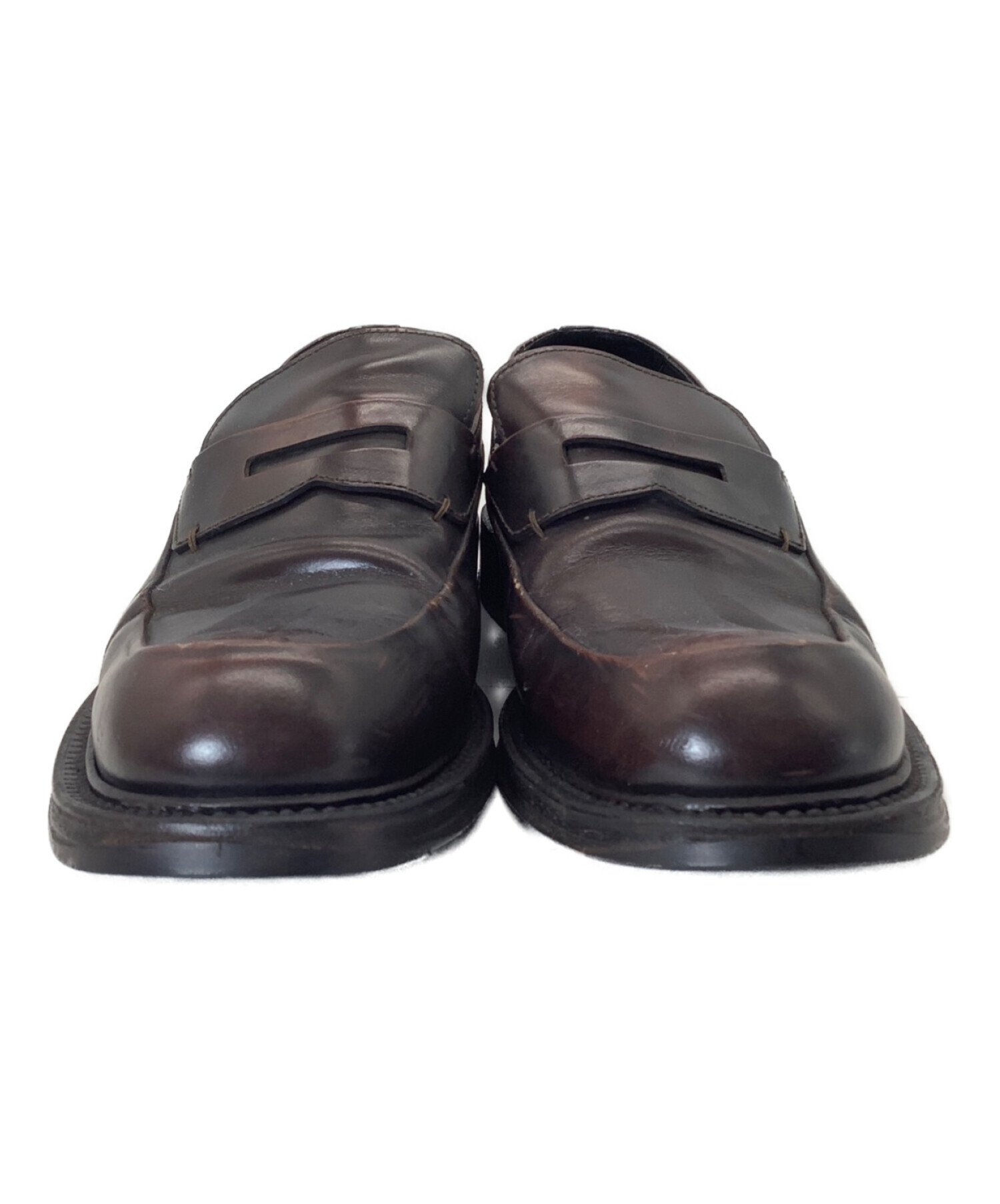 中古・古着通販】PRADA (プラダ) ローファー ブラウン サイズ:6｜ブランド・古着通販 トレファク公式【TREFAC FASHION】スマホサイト