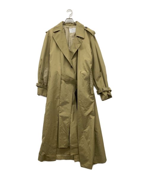 【中古・古着通販】TOGA PULLA (トーガ プルラ) Polyester OX coat トレンチコート ベージュ  サイズ:40｜ブランド・古着通販 トレファク公式【TREFAC FASHION】スマホサイト