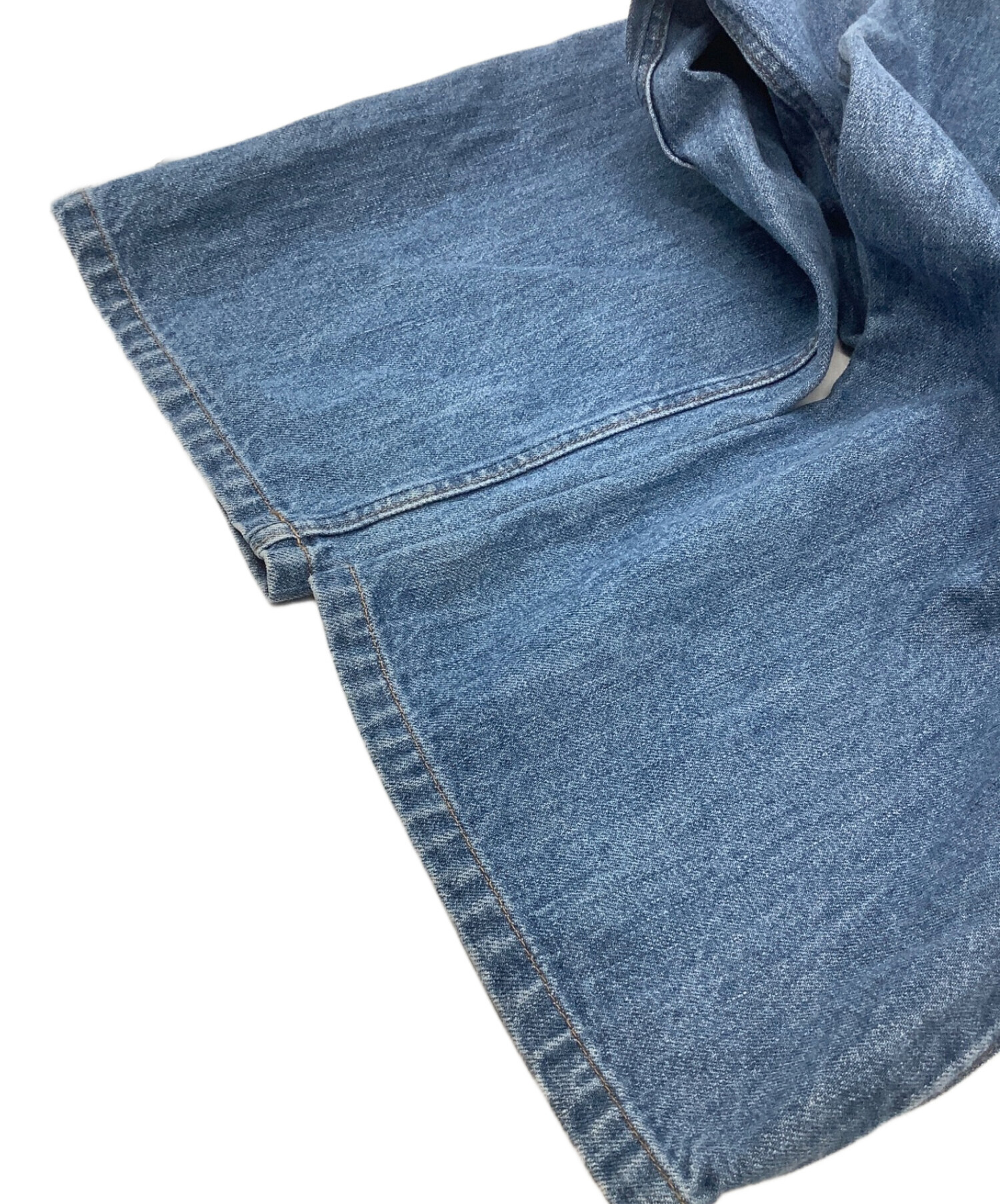 中古・古着通販】stein (シュタイン) RECONSTRUCTION WIDE DENIM JEANS インディゴ サイズ:M｜ブランド・古着通販  トレファク公式【TREFAC FASHION】スマホサイト