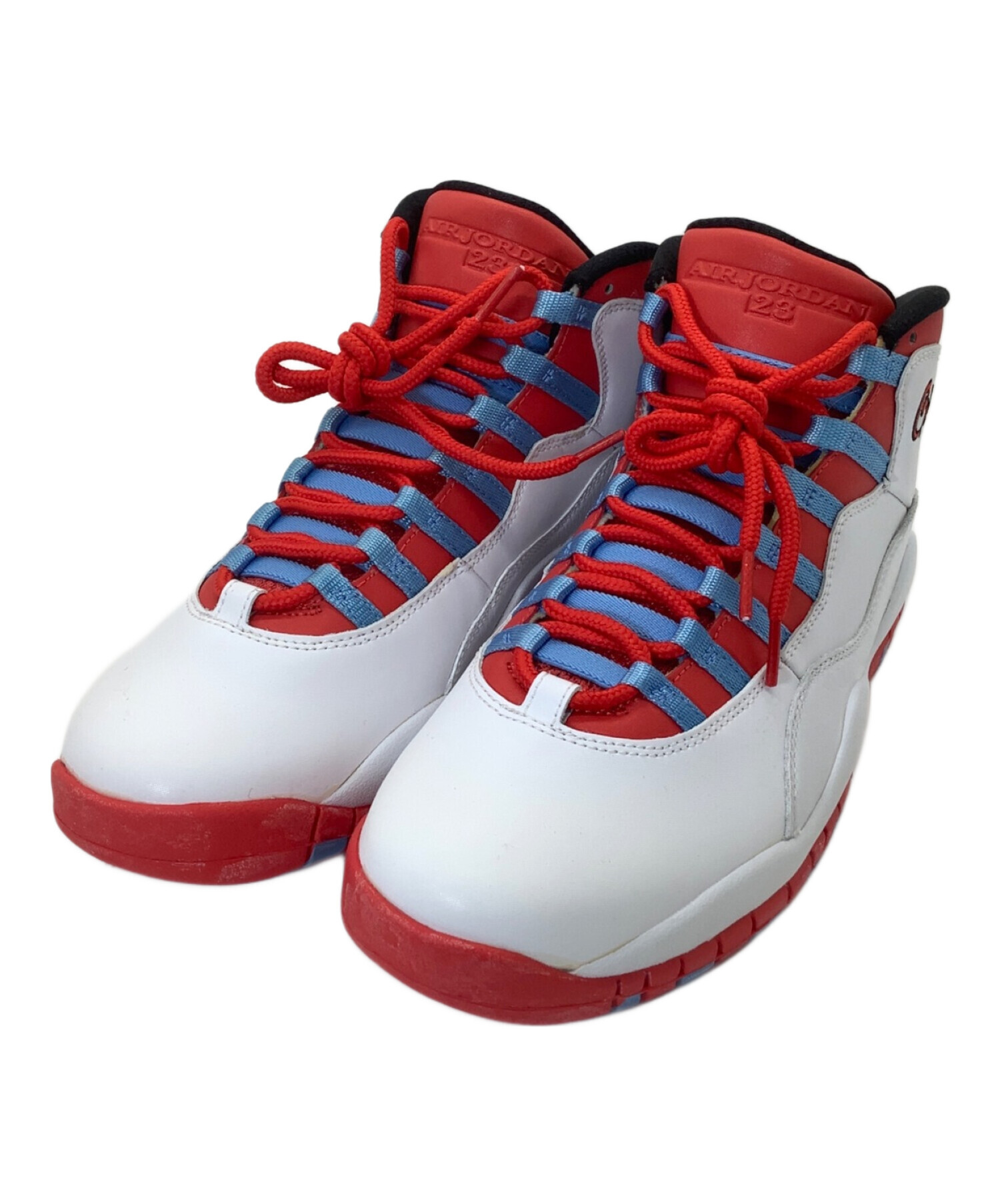 中古・古着通販】NIKE (ナイキ) Nike Air Jordan 10 Retro Chicago Flag レッド×ホワイト サイズ:27㎝  未使用品｜ブランド・古着通販 トレファク公式【TREFAC FASHION】スマホサイト