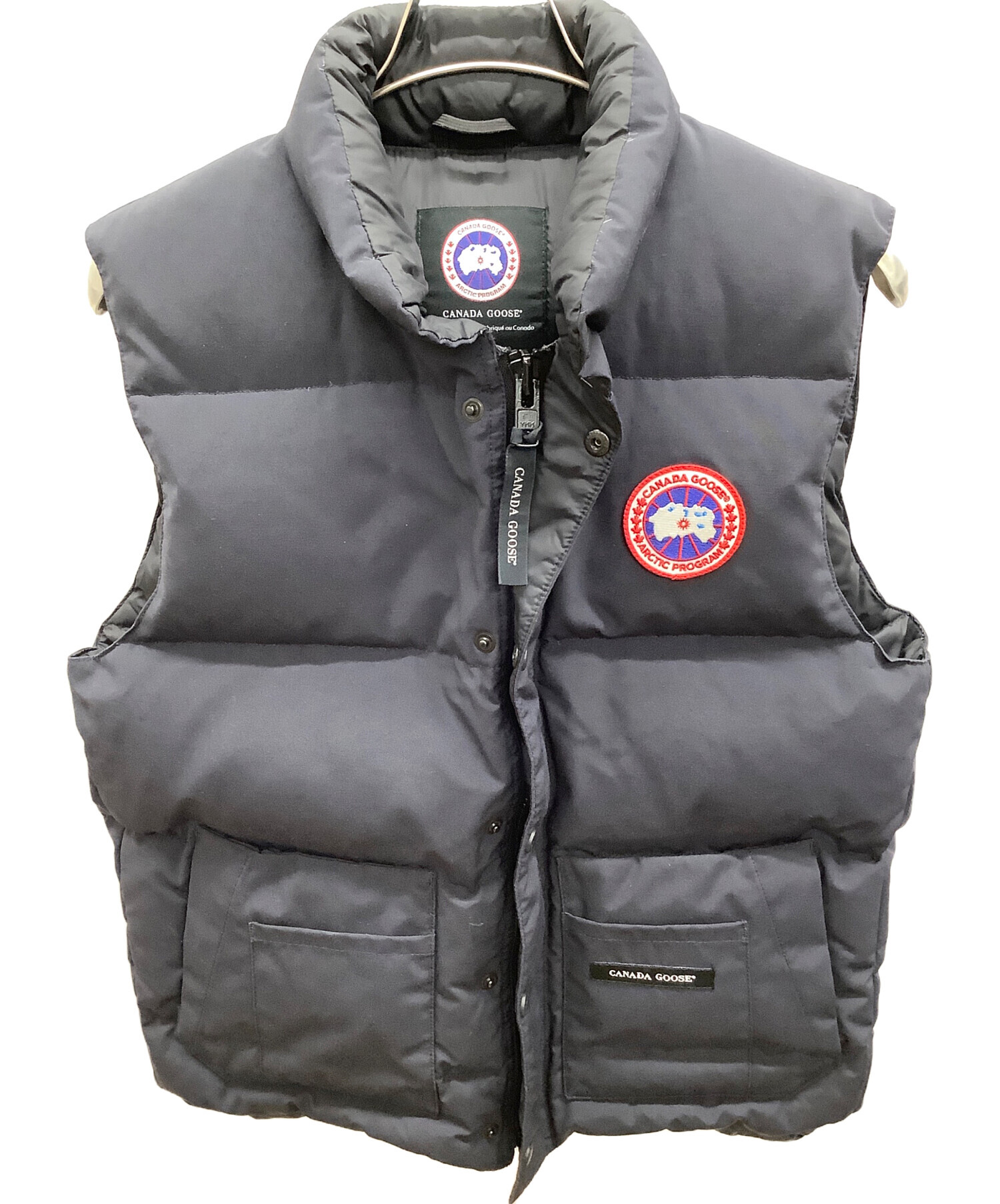 CANADA GOOSE (カナダグース) ダウンベスト ネイビー サイズ:M/M