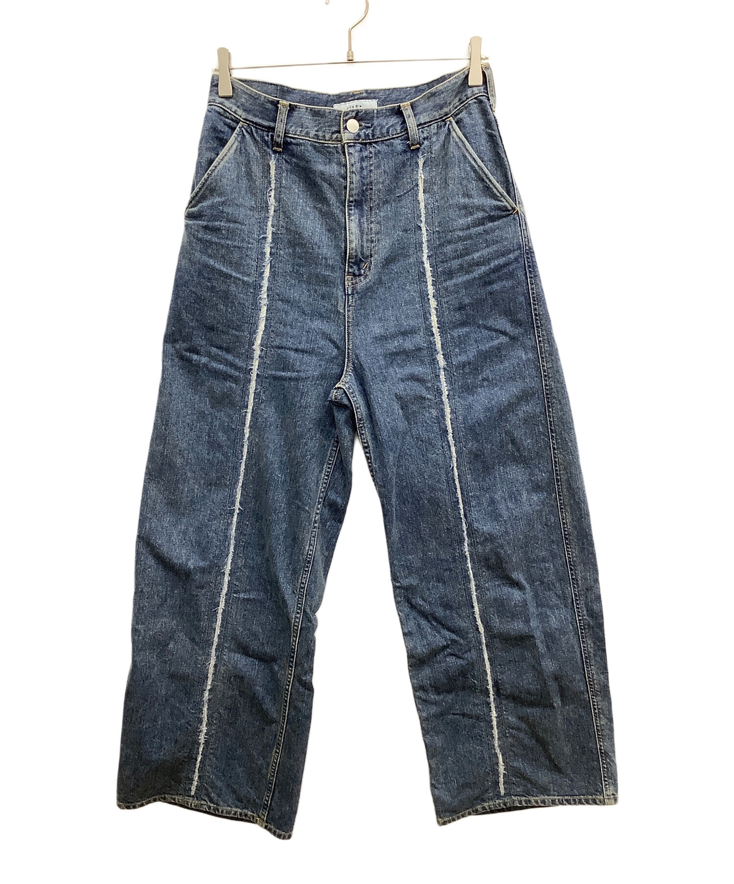 中古・古着通販】jieda (ジエダ) CUTTING WIDE DENIM インディゴ サイズ:SIZE 1｜ブランド・古着通販  トレファク公式【TREFAC FASHION】スマホサイト