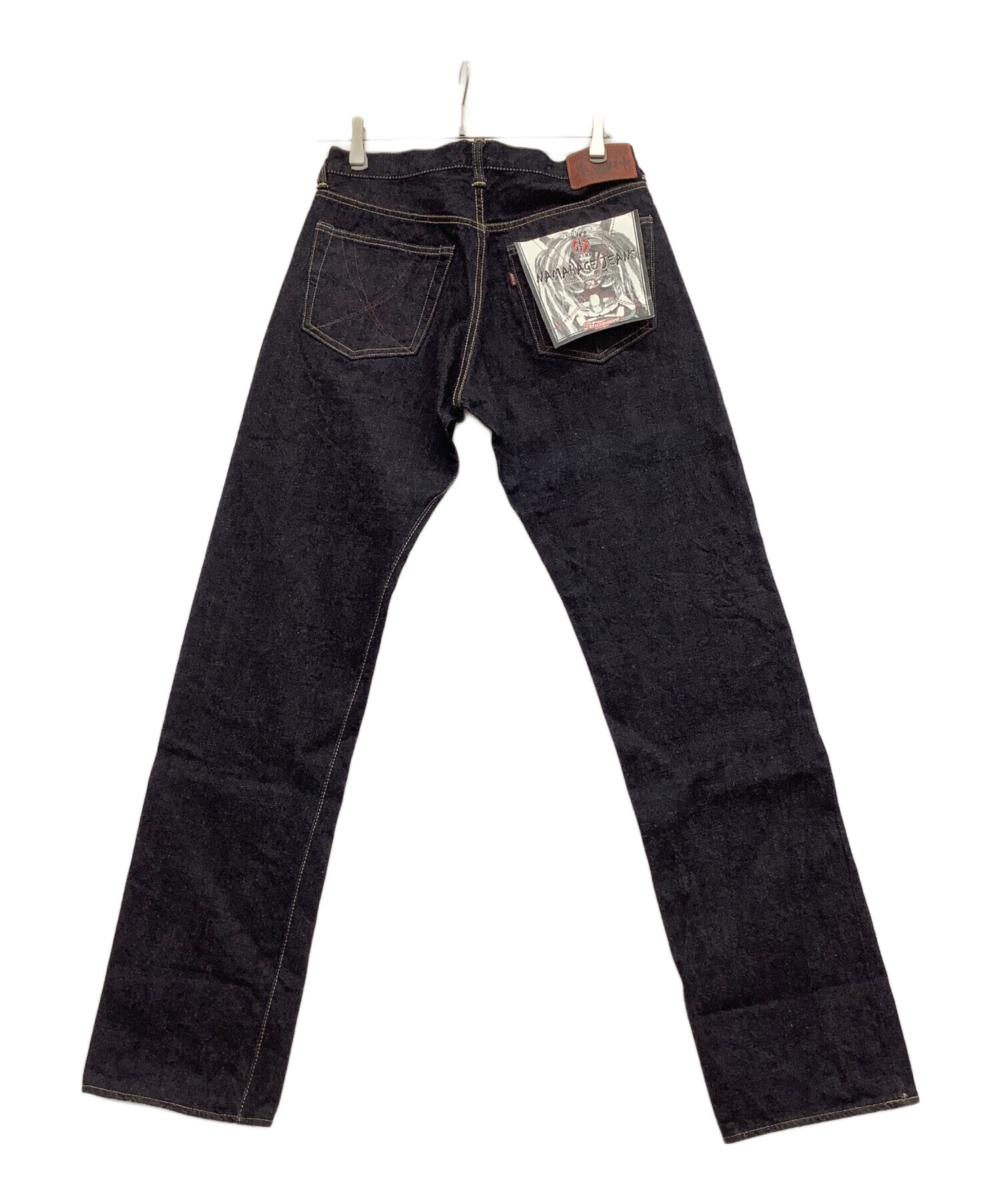 中古・古着通販】NAMAHAGE JEANS (ナマハゲジーンズ) デニムパンツ 赤鬼モデル インディゴ サイズ:78.5cm(W31) 未使用品｜ブランド・古着通販  トレファク公式【TREFAC FASHION】スマホサイト