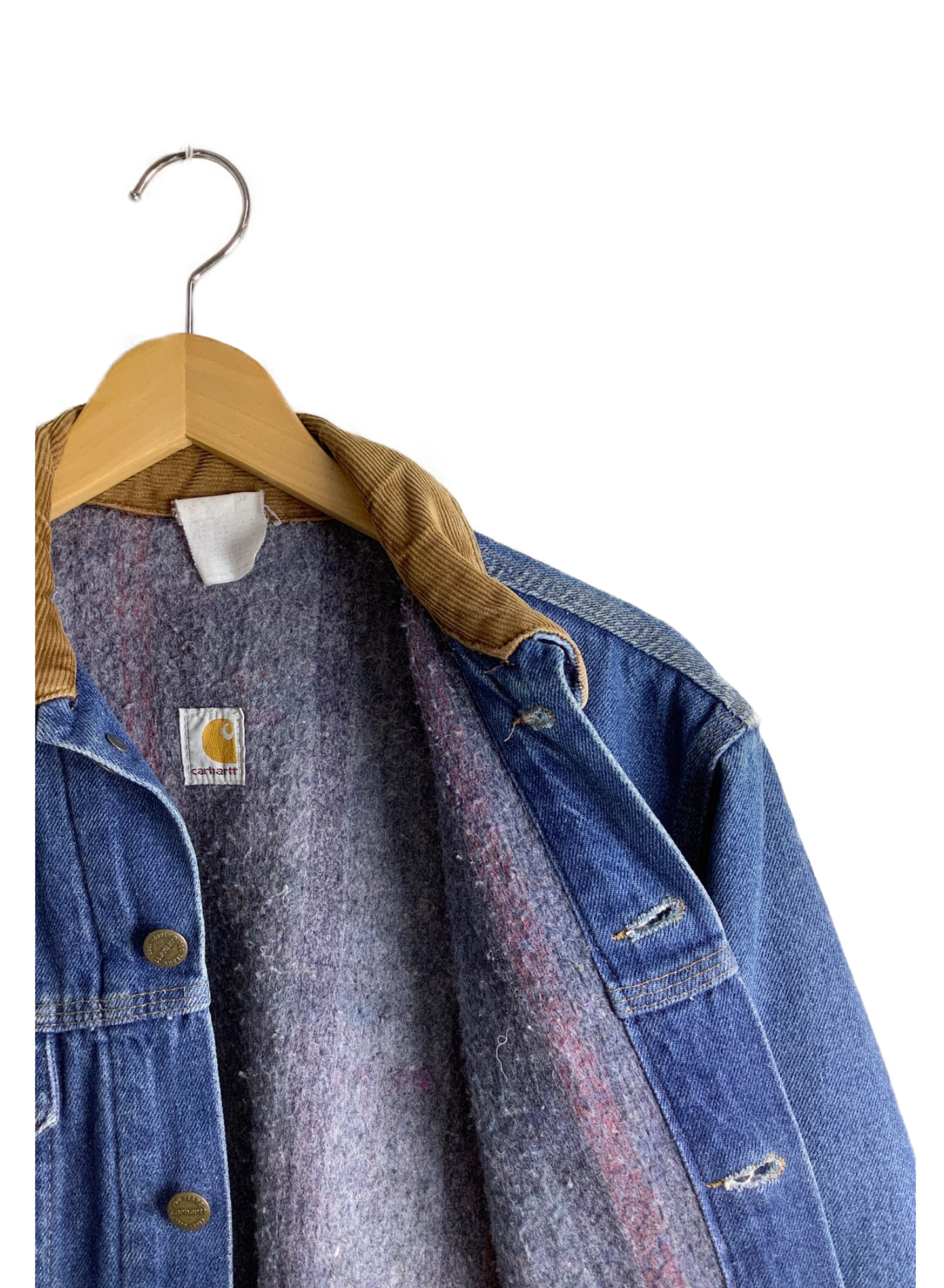 中古・古着通販】CarHartt (カーハート) 80sデニムジャケット ブルー