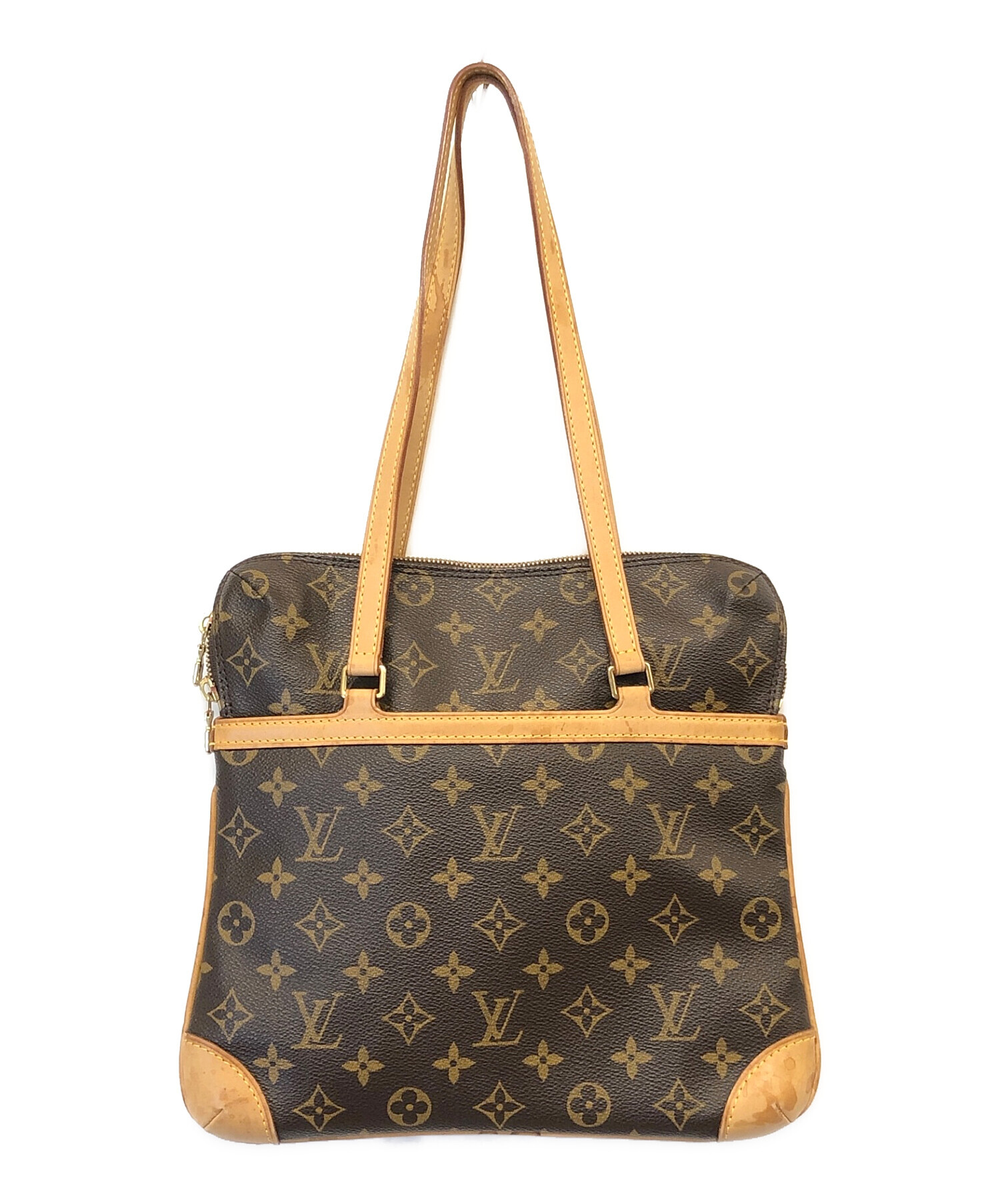 LOUIS VUITTON (ルイ ヴィトン) ショルダートートバッグ ブラウン