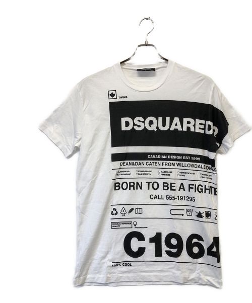 正規店購入 Dsquared2 Tシャツ ホワイト L 新品未使用 - Tシャツ 