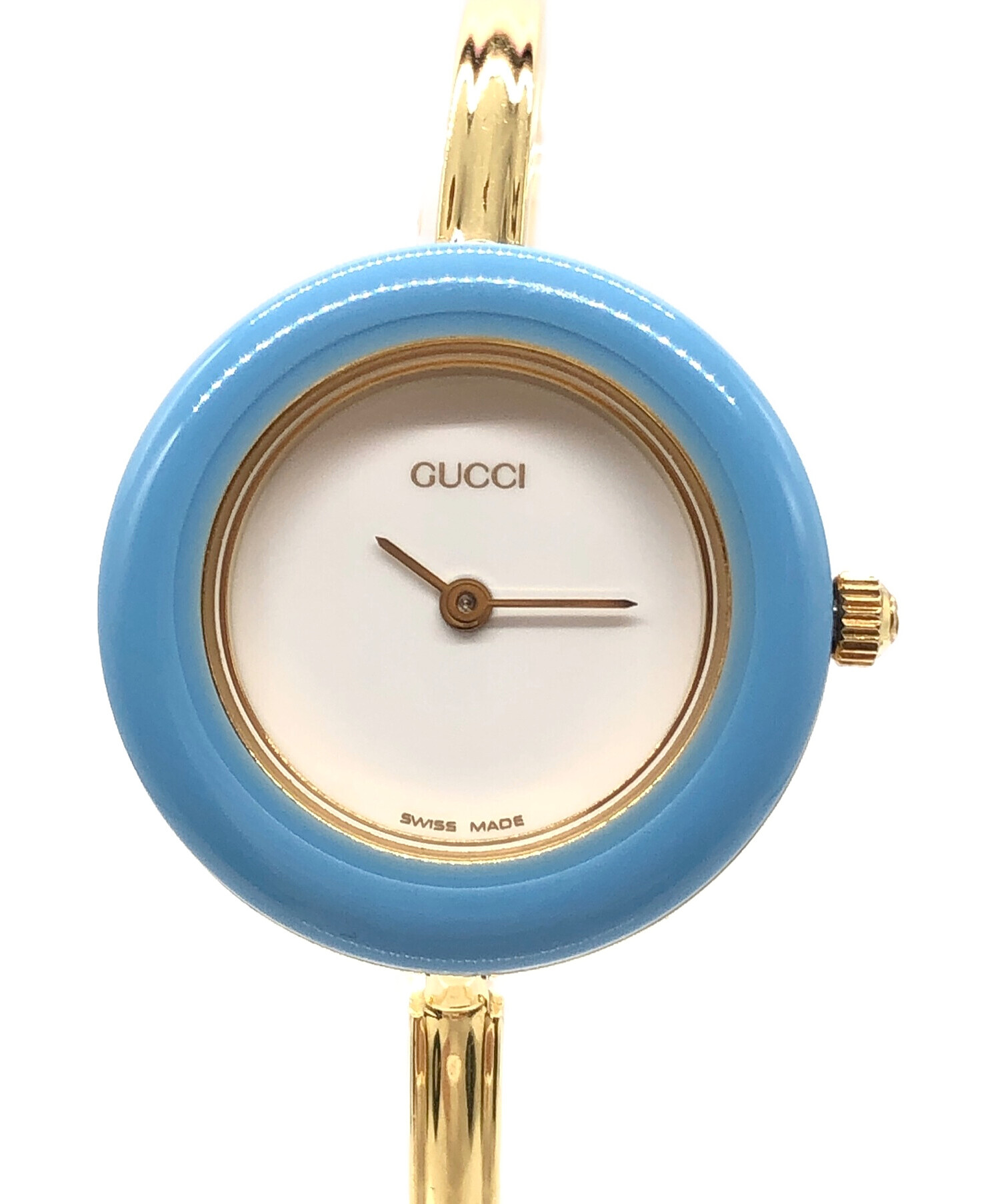 GUCCI (グッチ) 腕時計　チェンジベゼル　11/12.2　クォーツ　※2023年5月電池交換済み