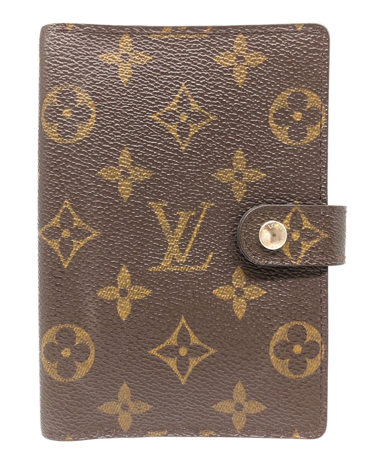 中古・古着通販】LOUIS VUITTON (ルイ ヴィトン) 手帳カバー ブラウン