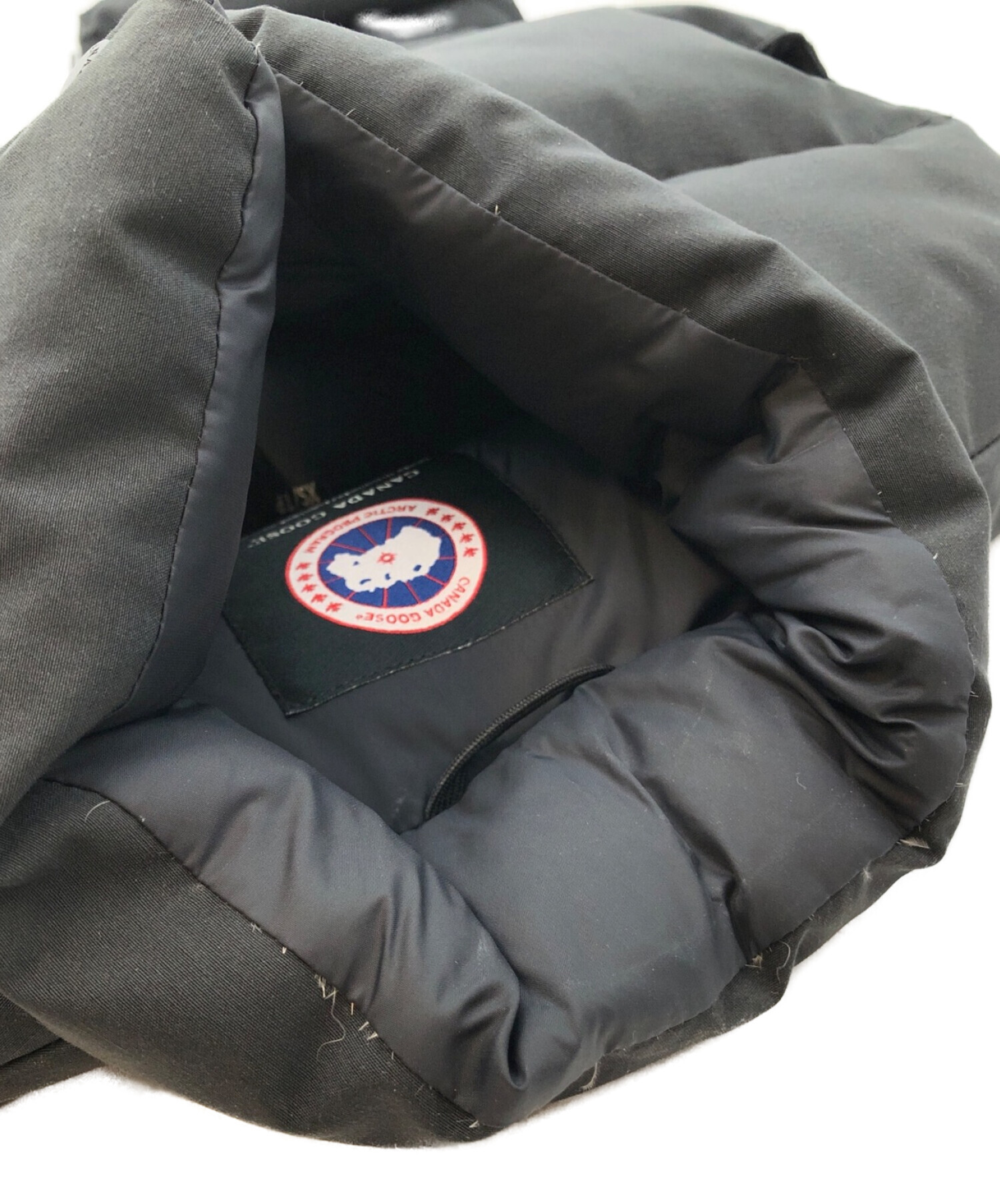 中古・古着通販】CANADA GOOSE (カナダグース) ダウンベスト ブラック