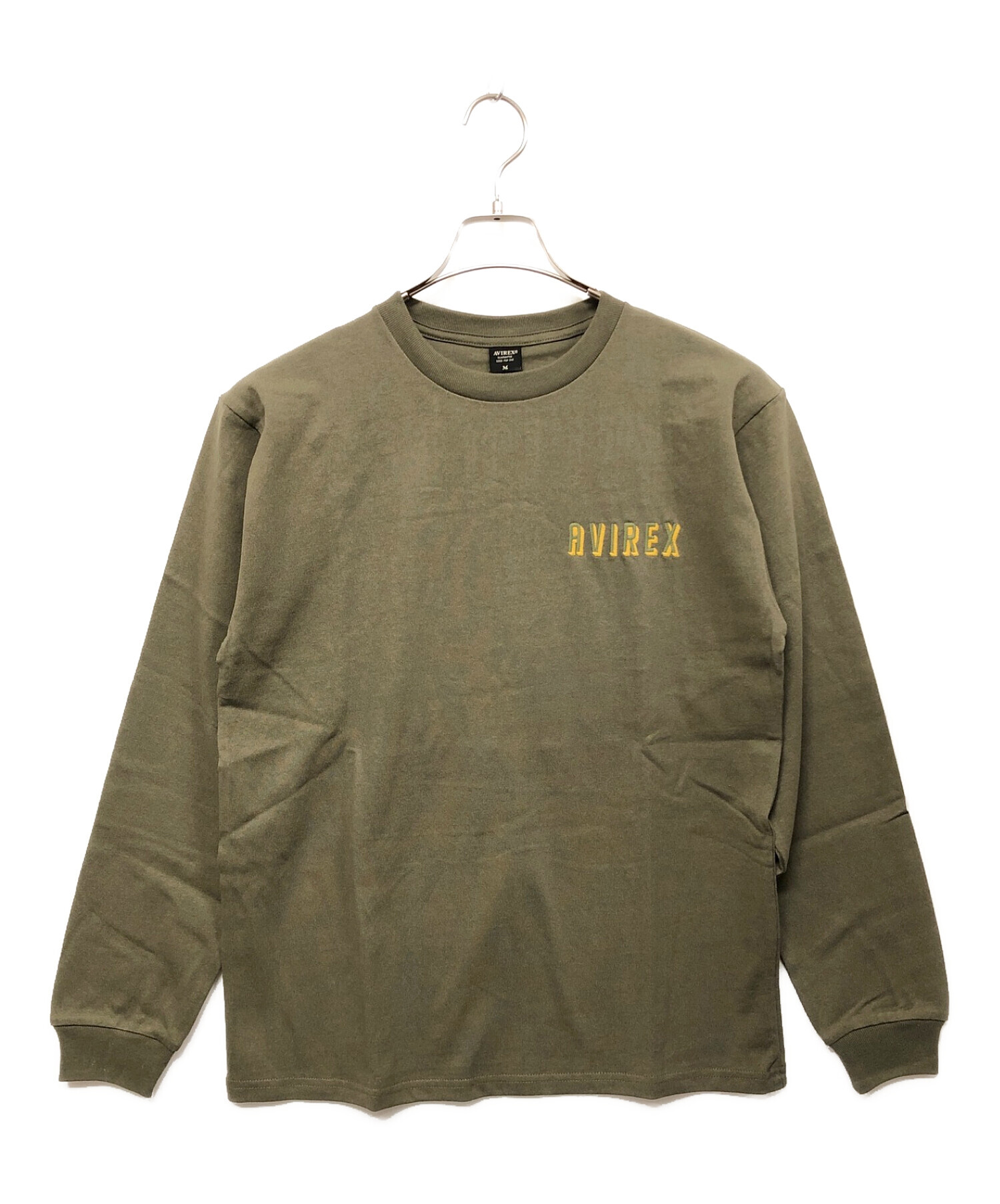 AVIREX (アヴィレックス) カットソー グリーン サイズ:SIZE M 未使用品