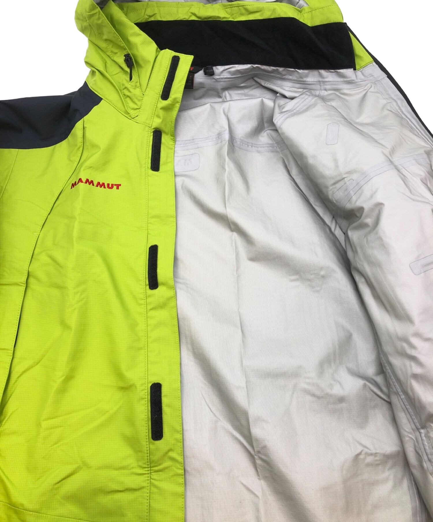 中古・古着通販】MAMMUT (マムート) クライメイトレインスーツ グリーン×ブラック サイズ:SIZE S｜ブランド・古着通販  トレファク公式【TREFAC FASHION】スマホサイト